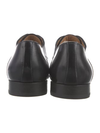 Santoni Leather Oxfords