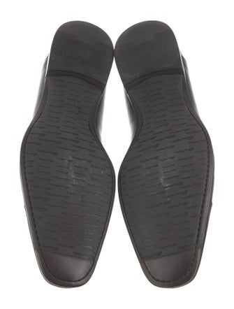 Santoni Leather Oxfords