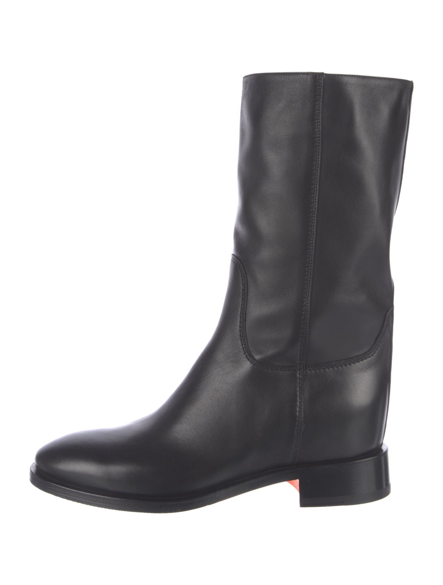 Santoni Leather Boots