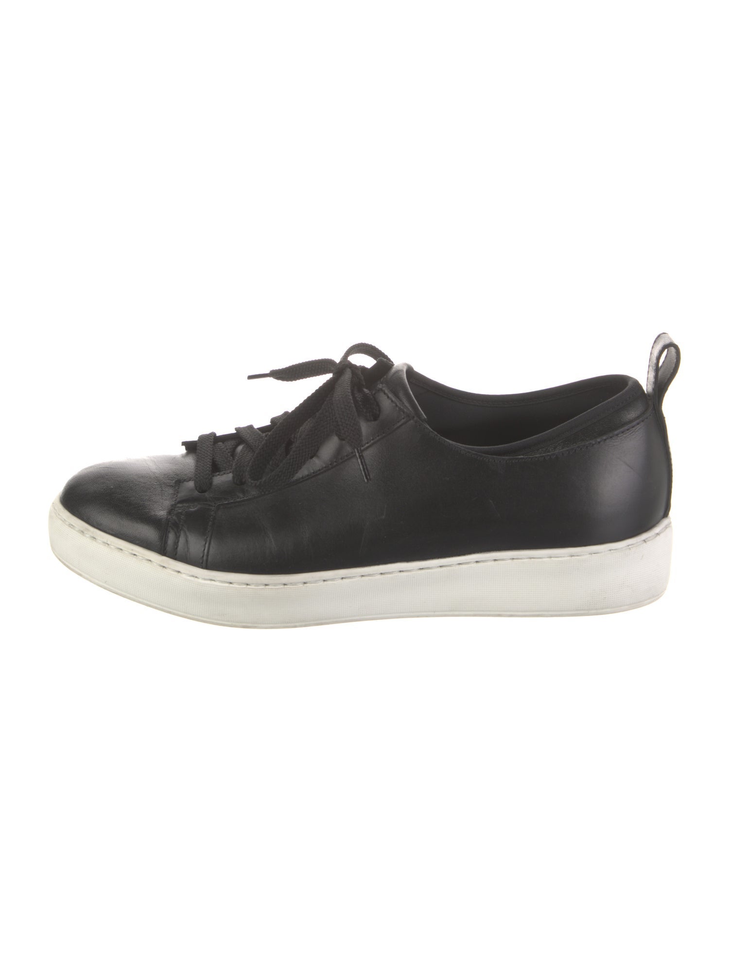 Santoni Leather Sneakers