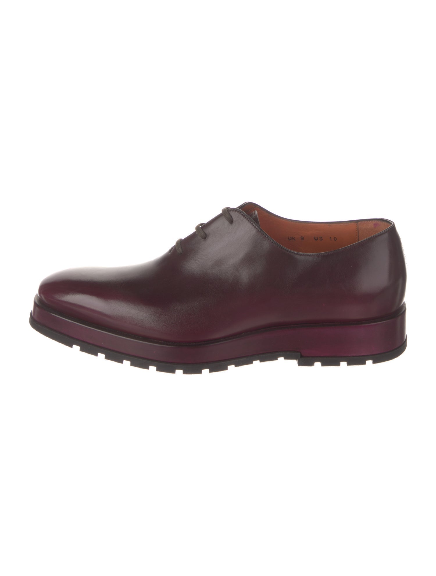 Santoni Leather Oxfords