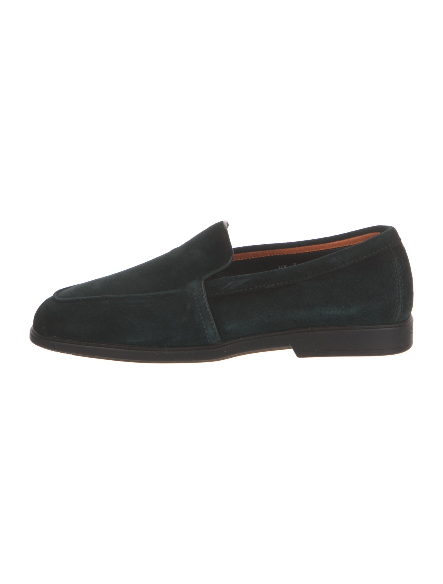 Santoni Suede Dress Loafers