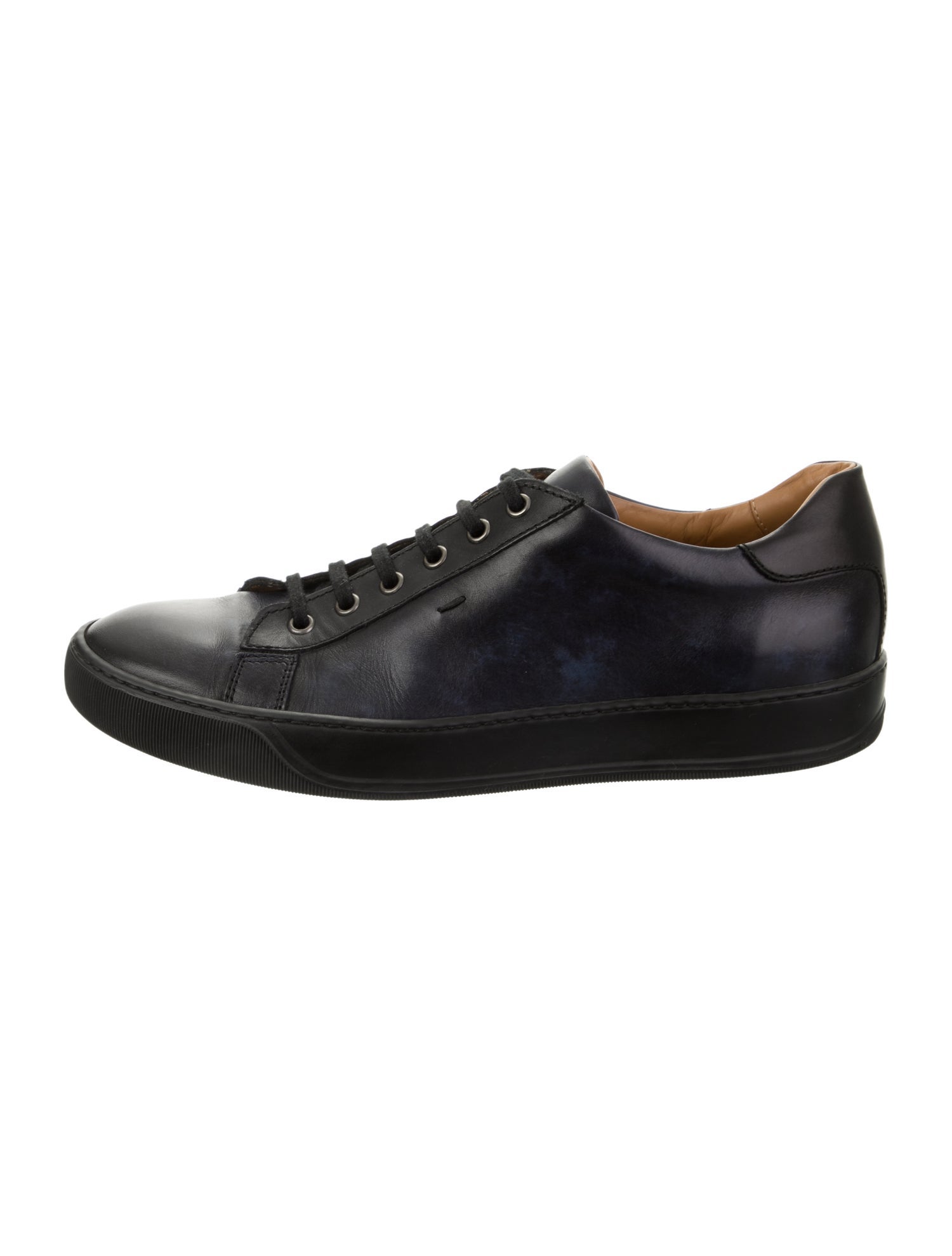 Santoni Leather Sneakers