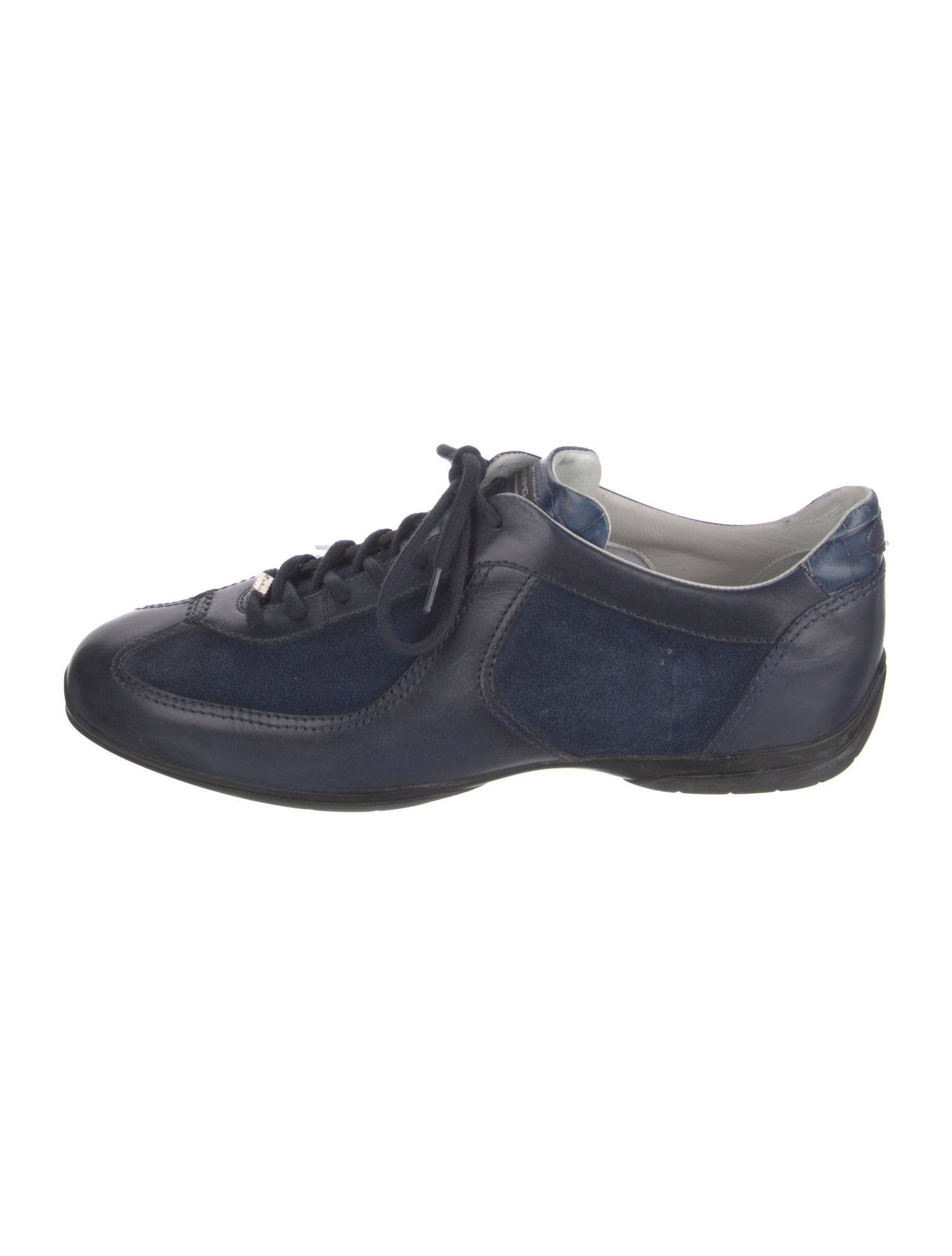 Santoni Leather Sneakers