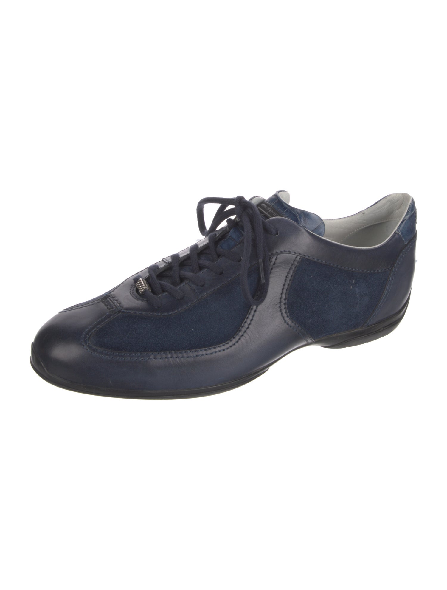 Santoni Leather Sneakers