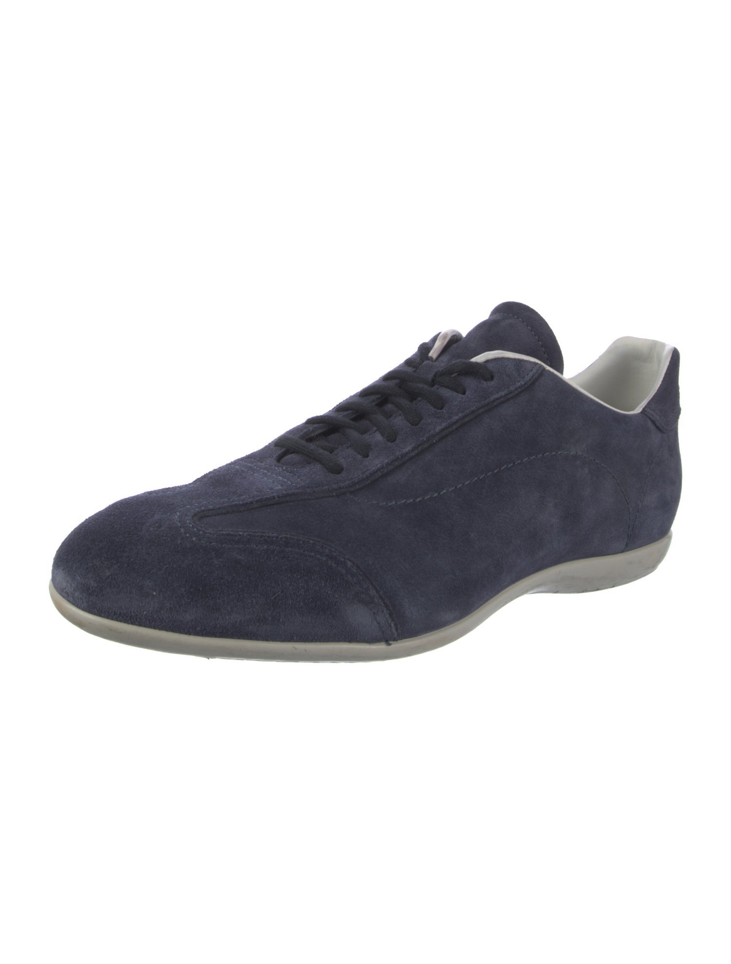 Santoni Suede Sneakers