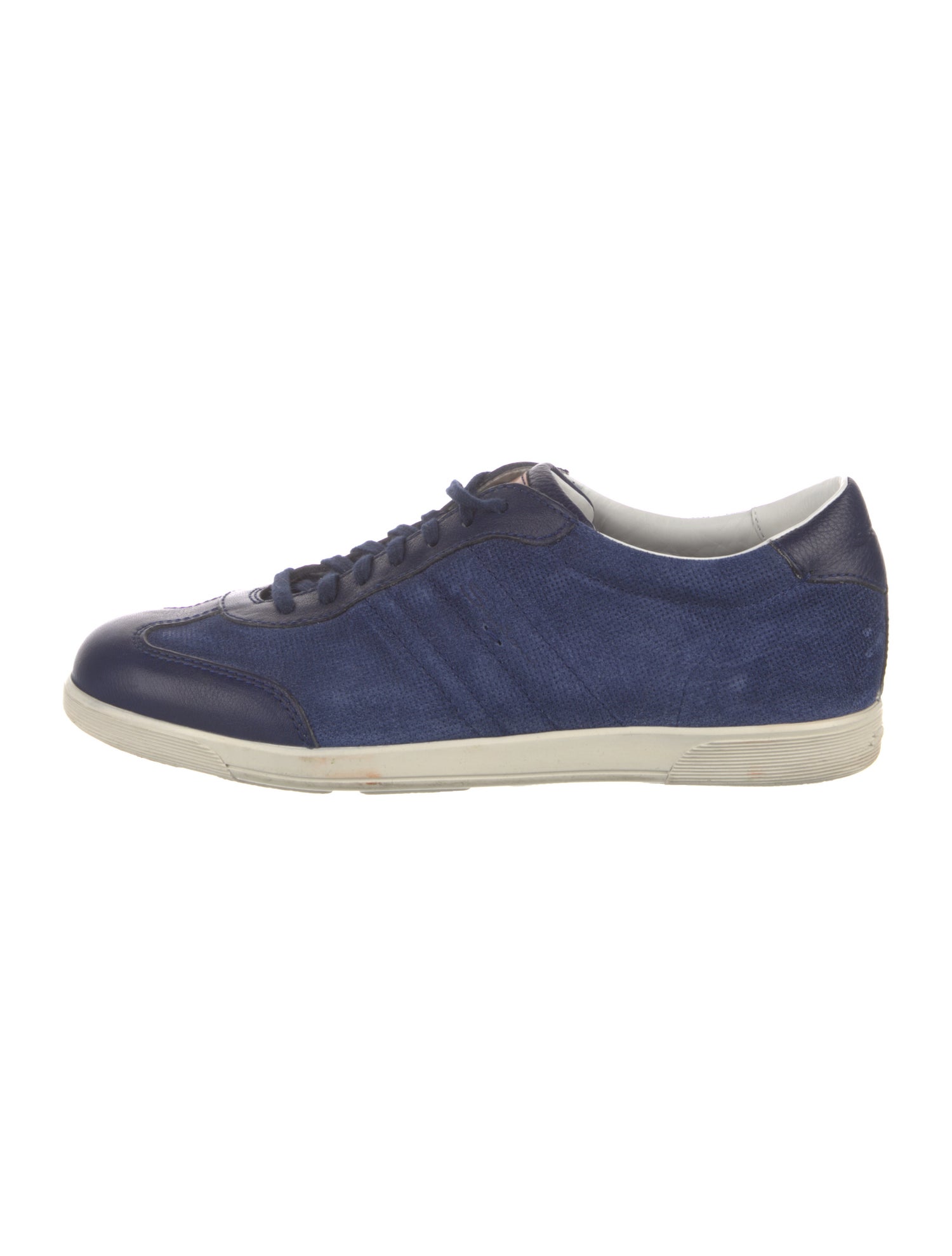 Santoni Leather Sneakers