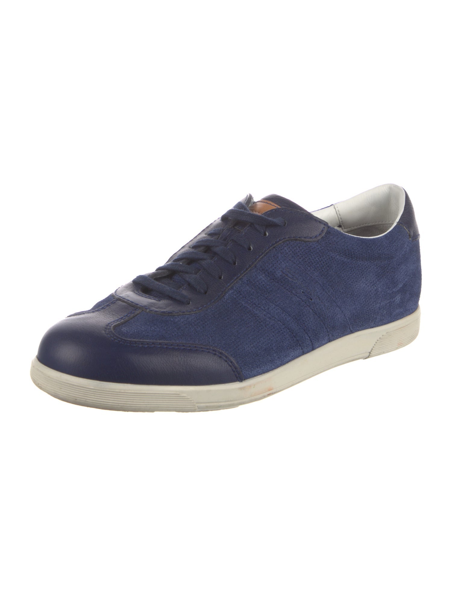 Santoni Leather Sneakers