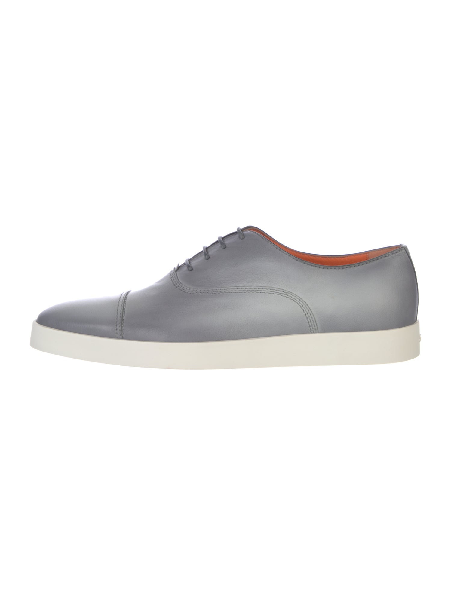 Santoni Leather Sneakers