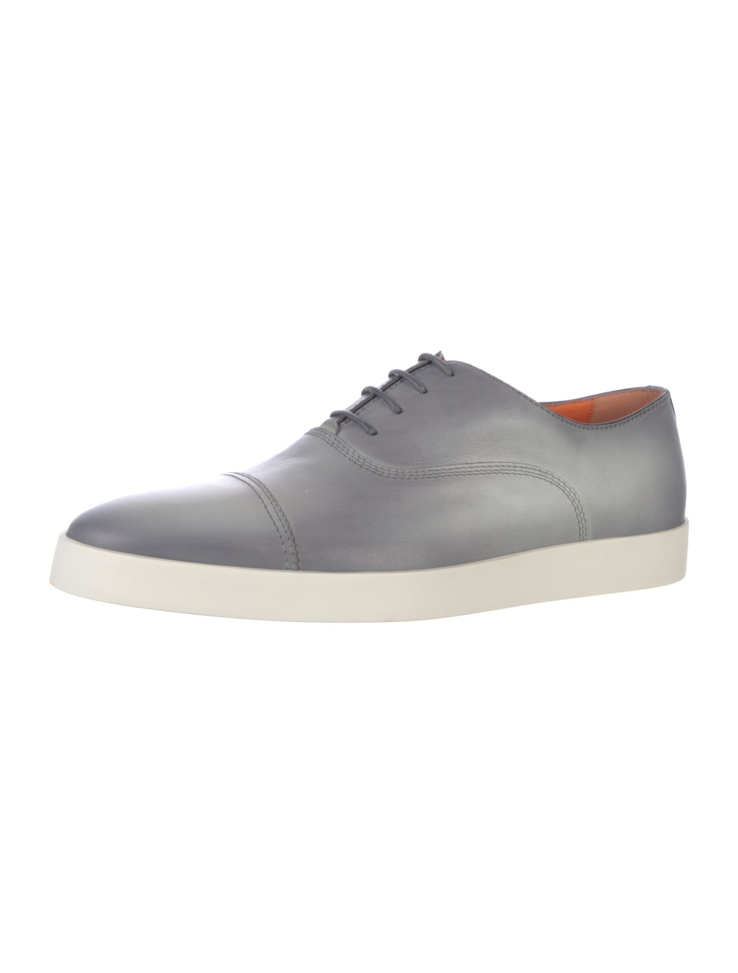 Santoni Leather Sneakers