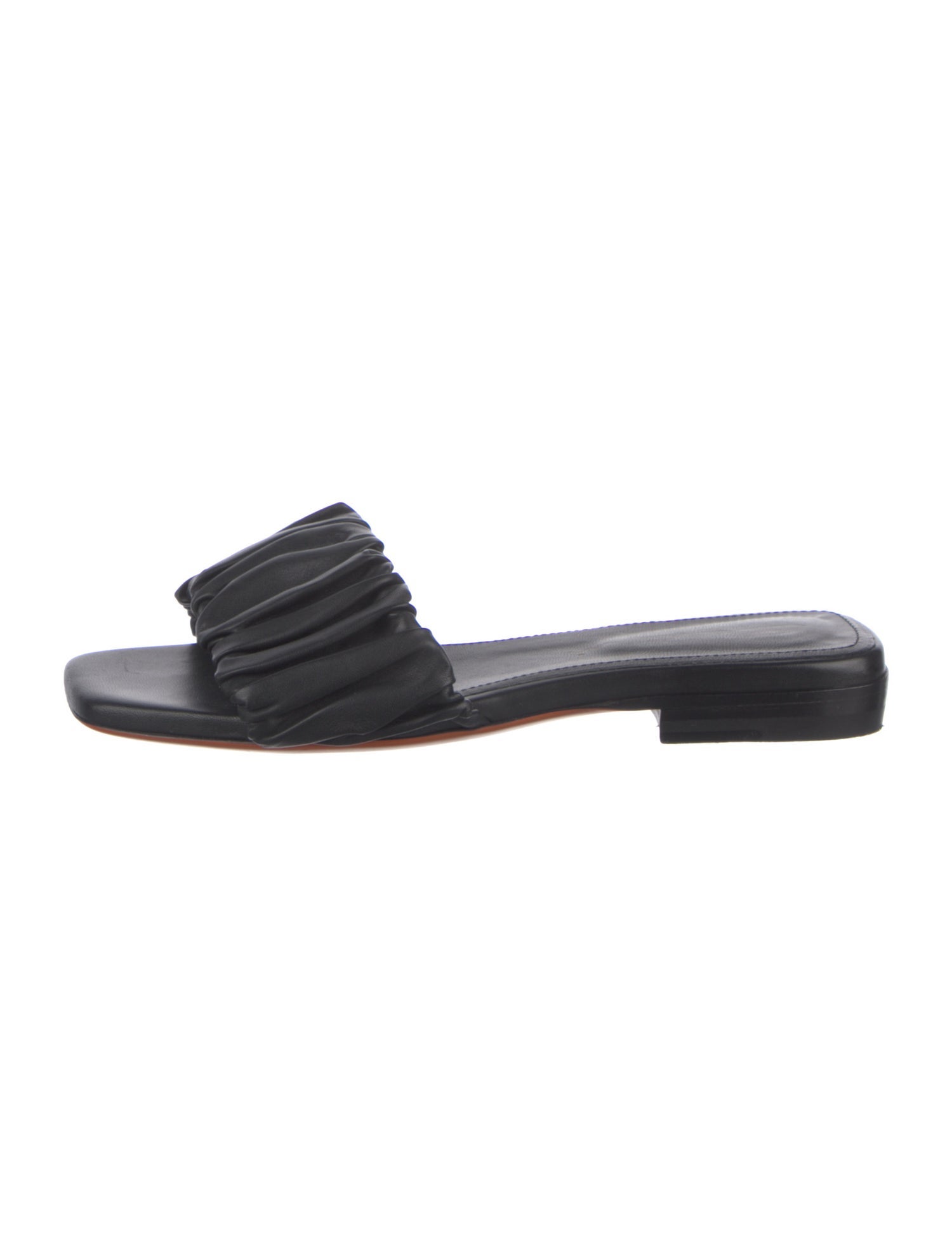 Santoni Leather Slides