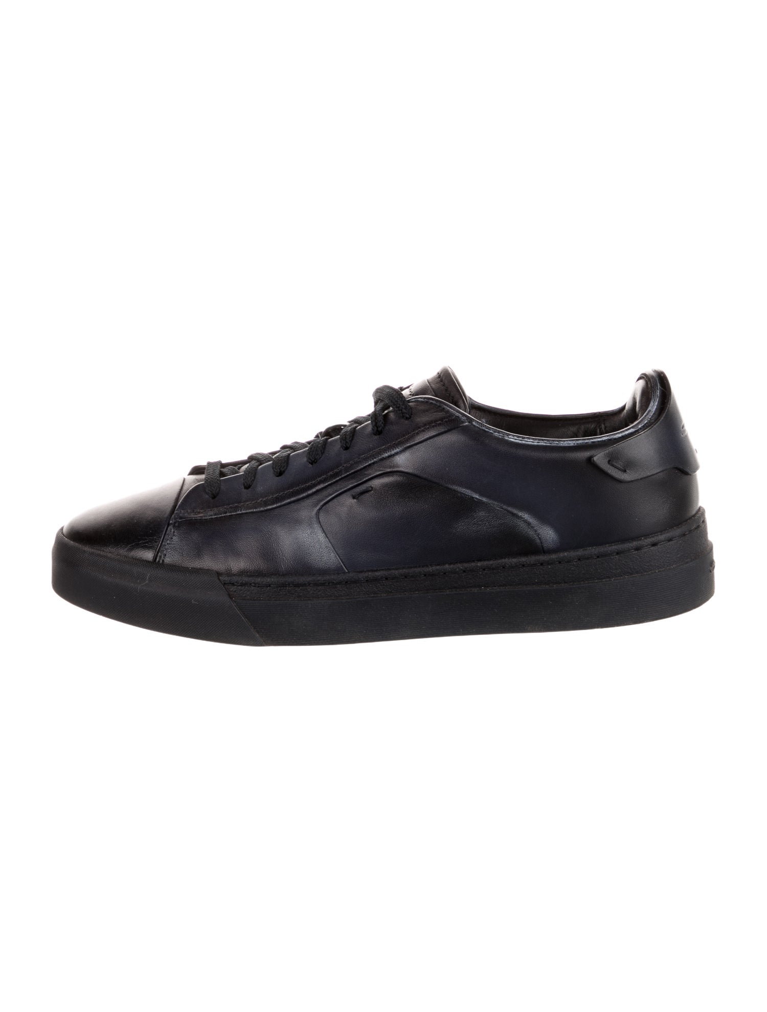 Santoni Leather Sneakers