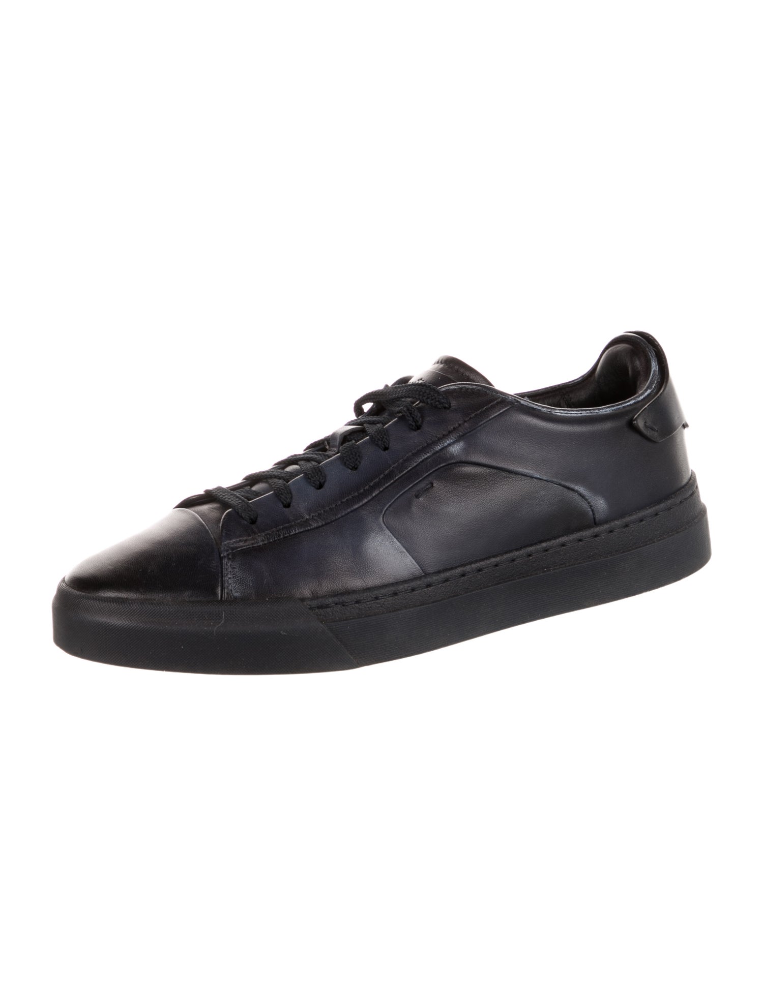 Santoni Leather Sneakers