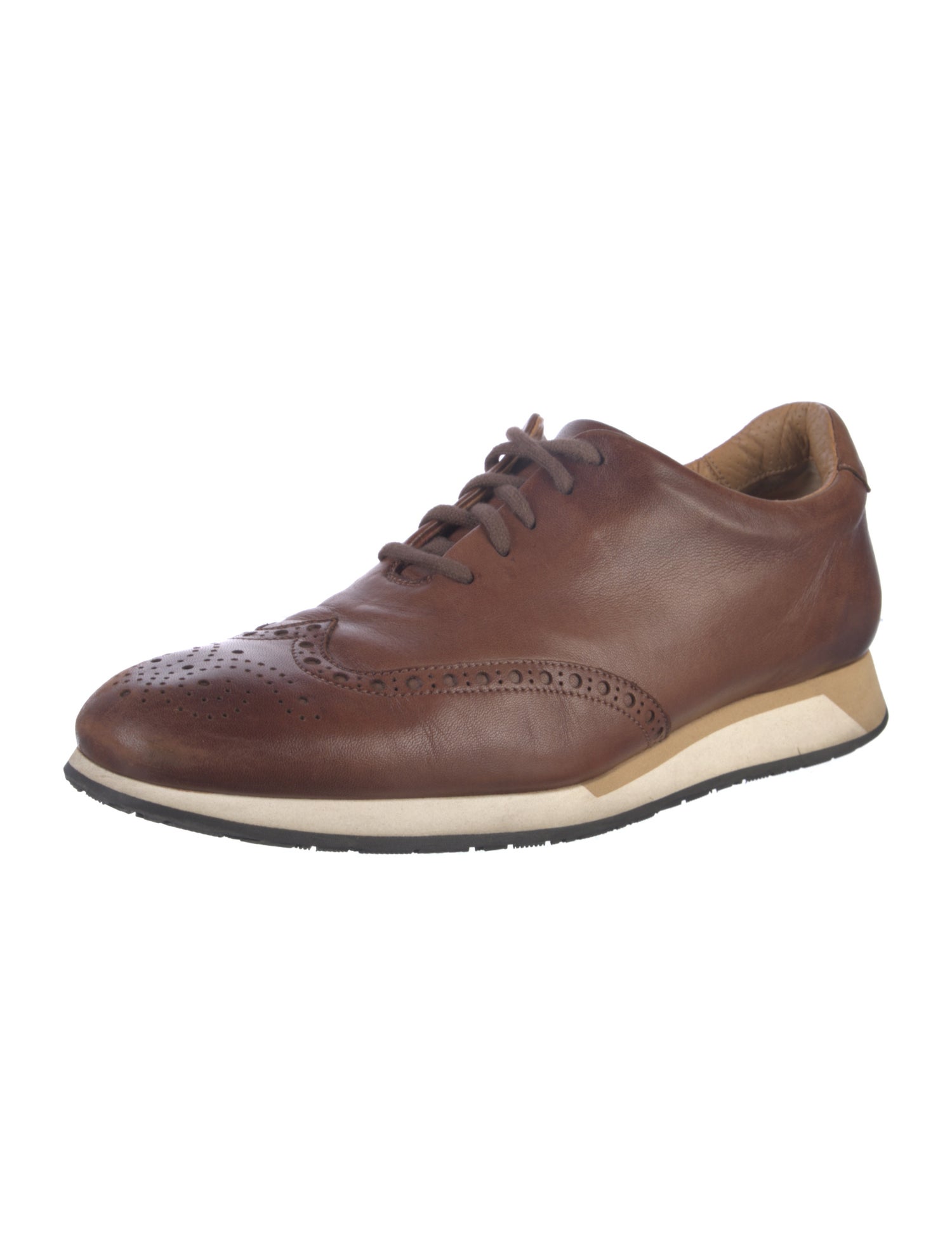Santoni Leather Brogues
