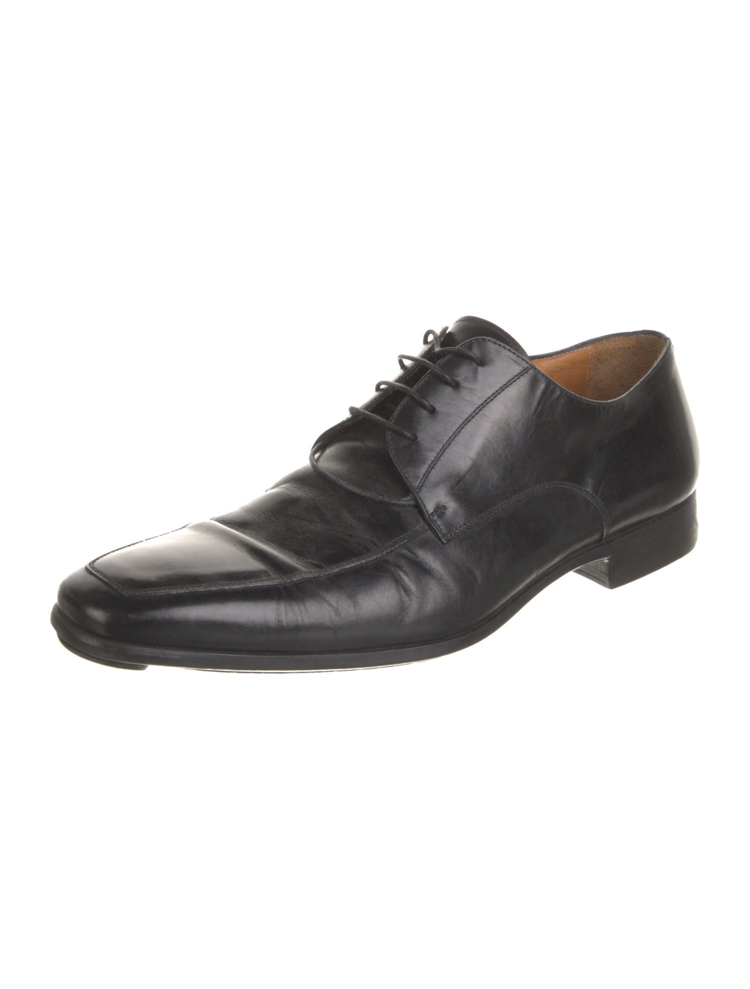 Santoni Leather Derby Shoes
