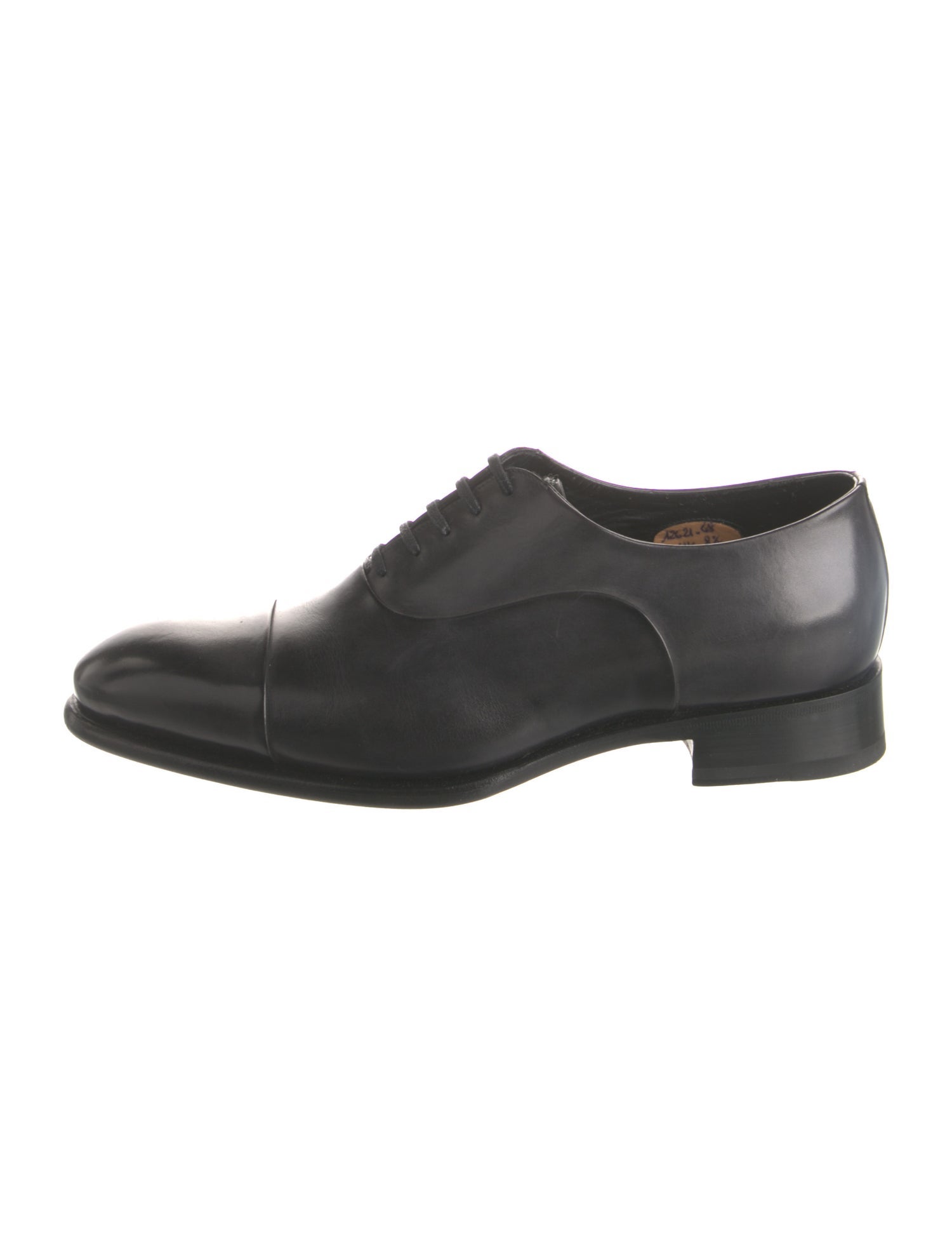 Santoni Leather Oxfords