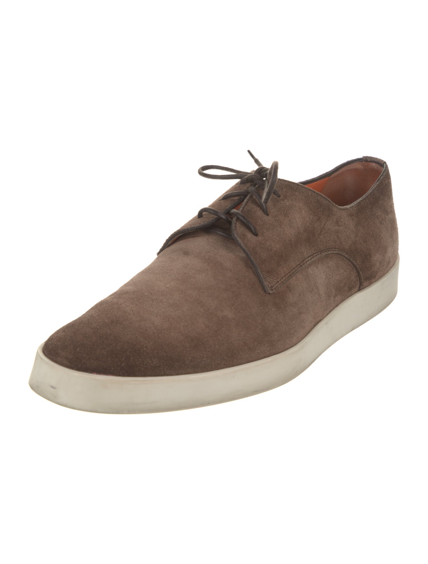 Santoni Suede Loafers