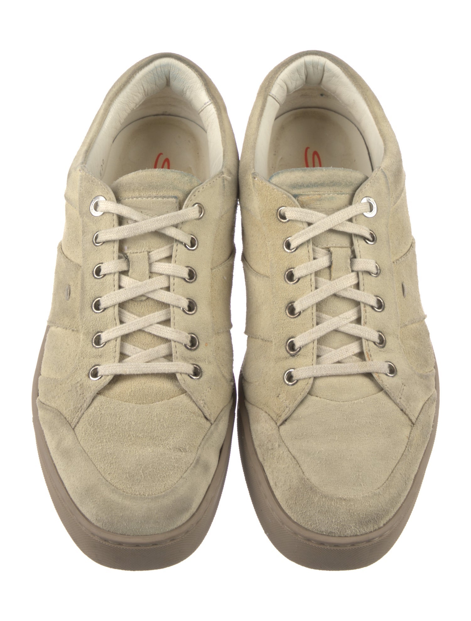 Santoni Suede Sneakers
