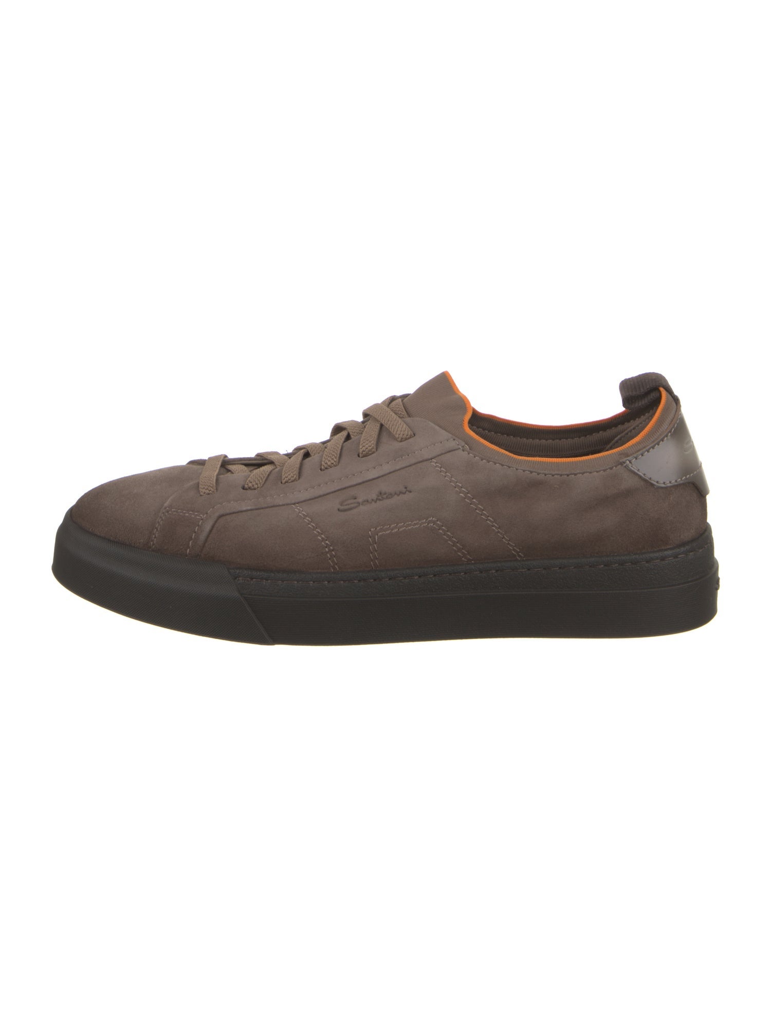 Santoni Suede Sneakers