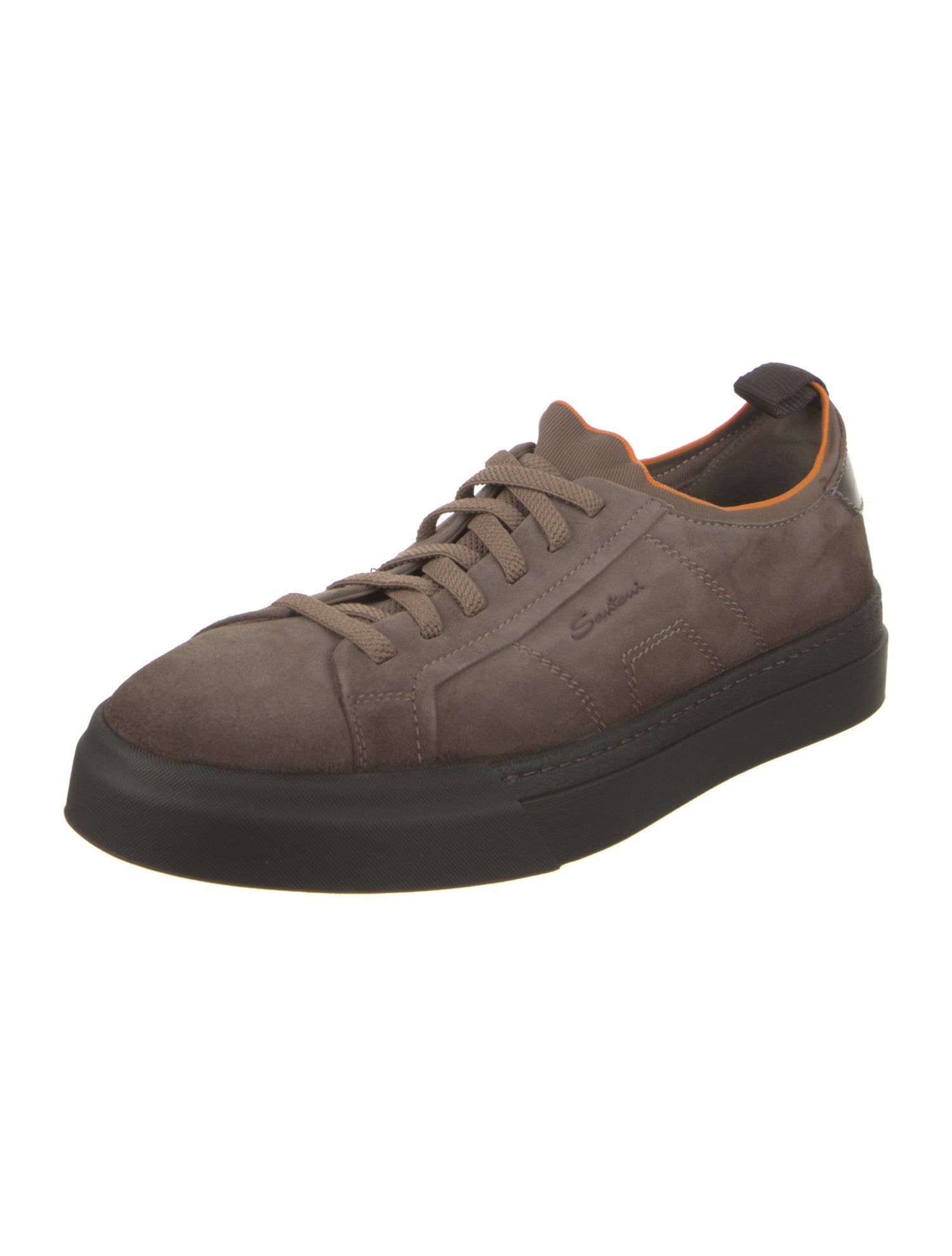 Santoni Suede Sneakers