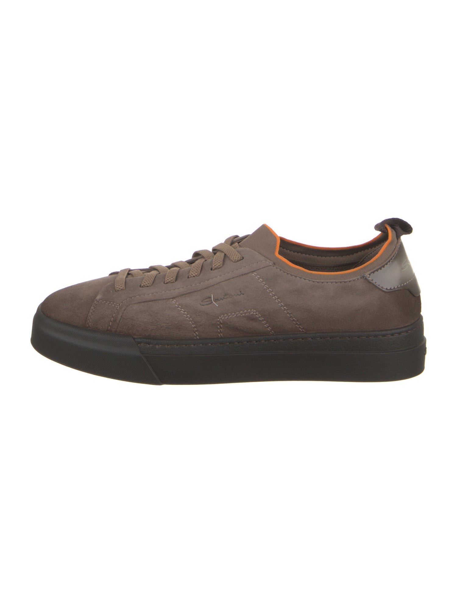 Santoni Suede Sneakers