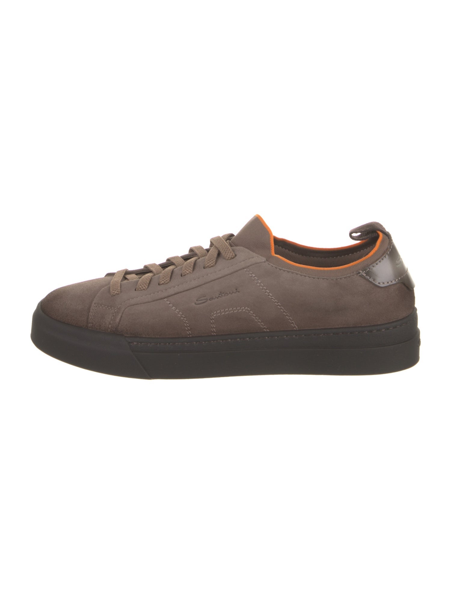 Santoni Suede Sneakers
