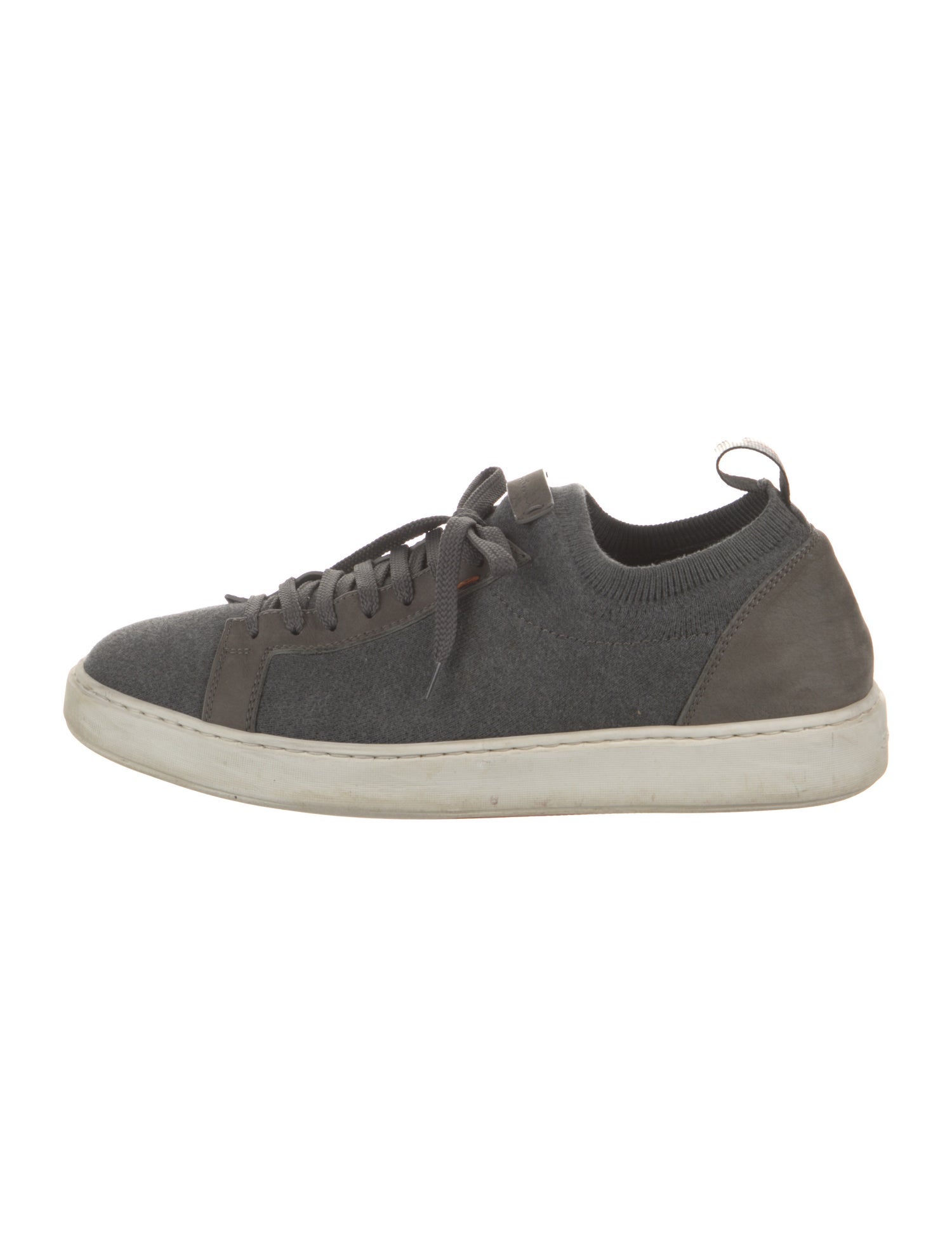 Santoni Leather Sneakers