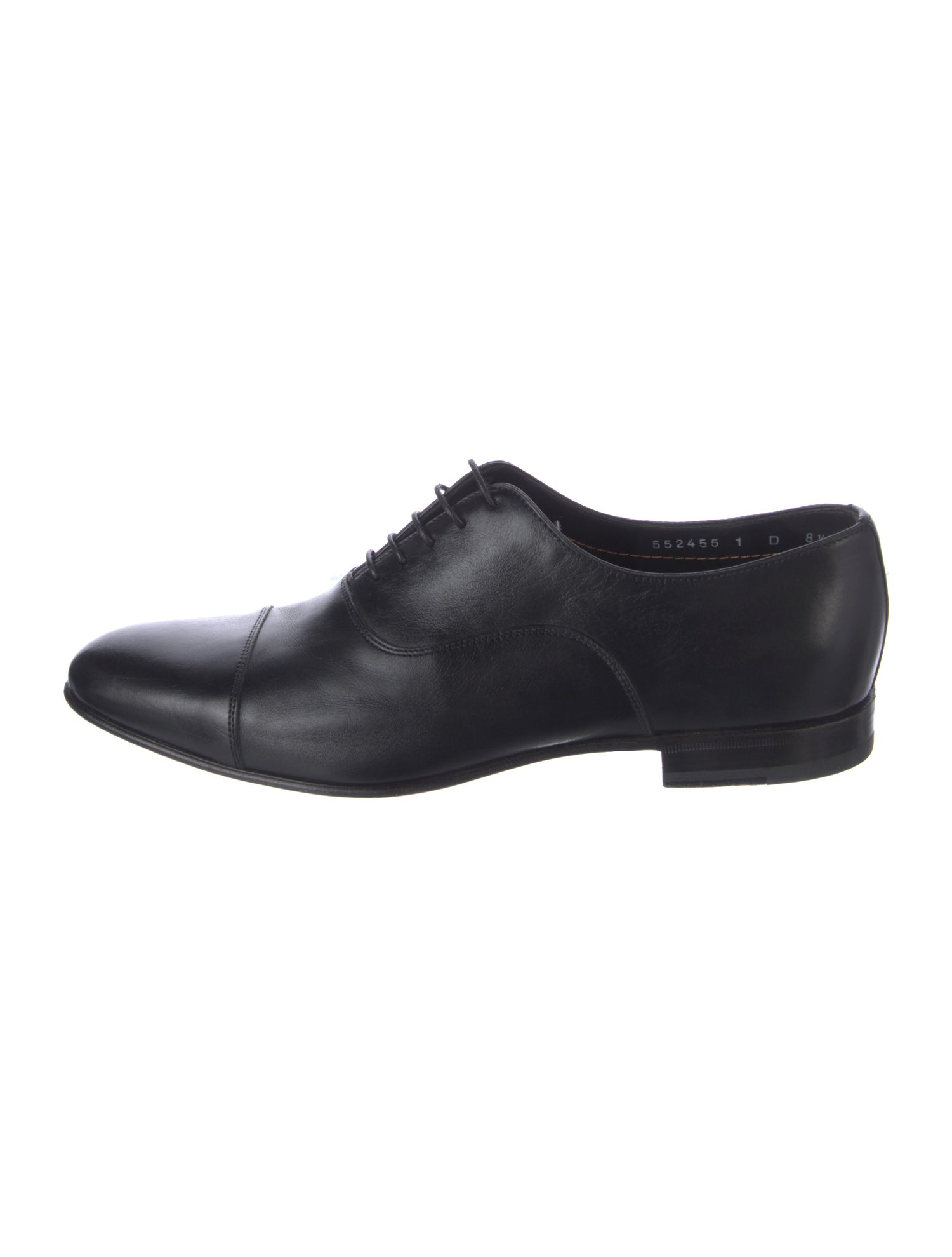 Santoni Leather Oxfords