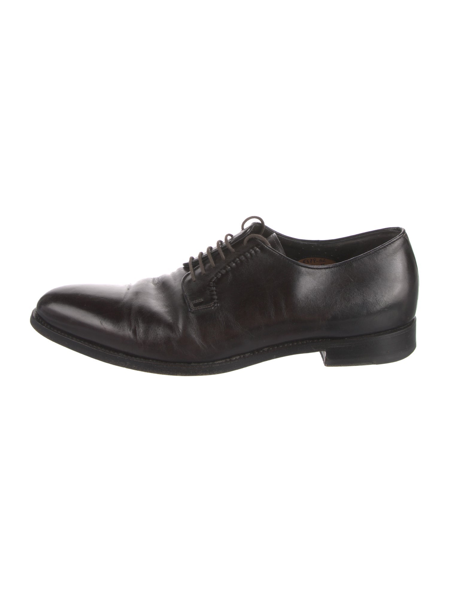 Santoni Leather Dress Loafers