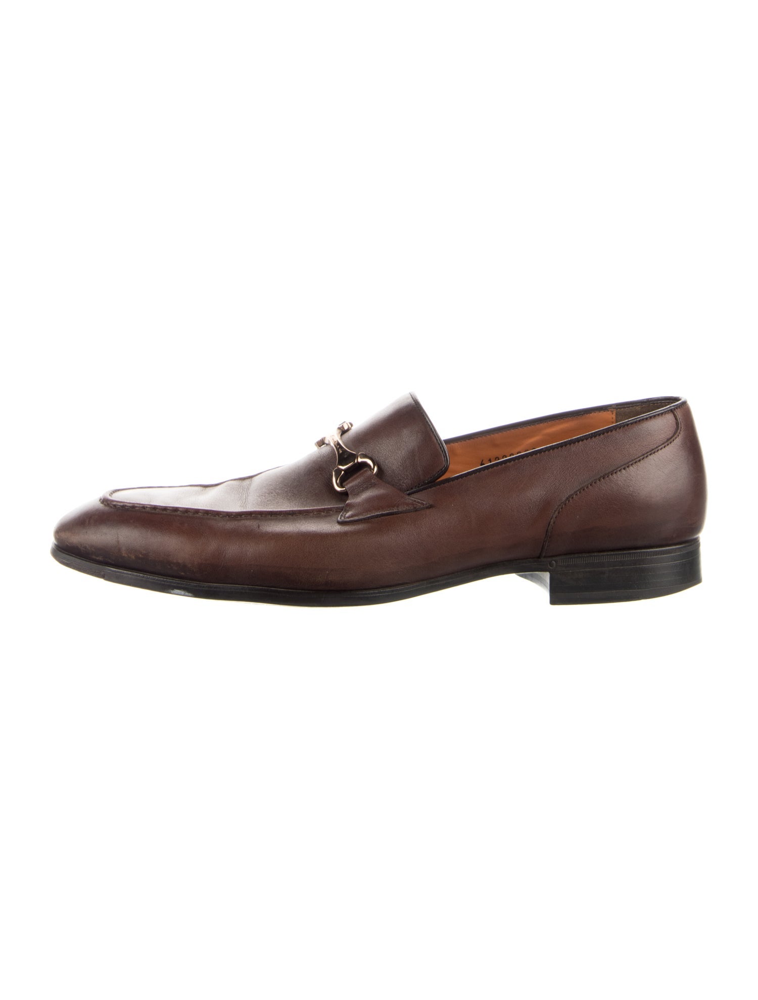 Santoni Leather Monk Straps