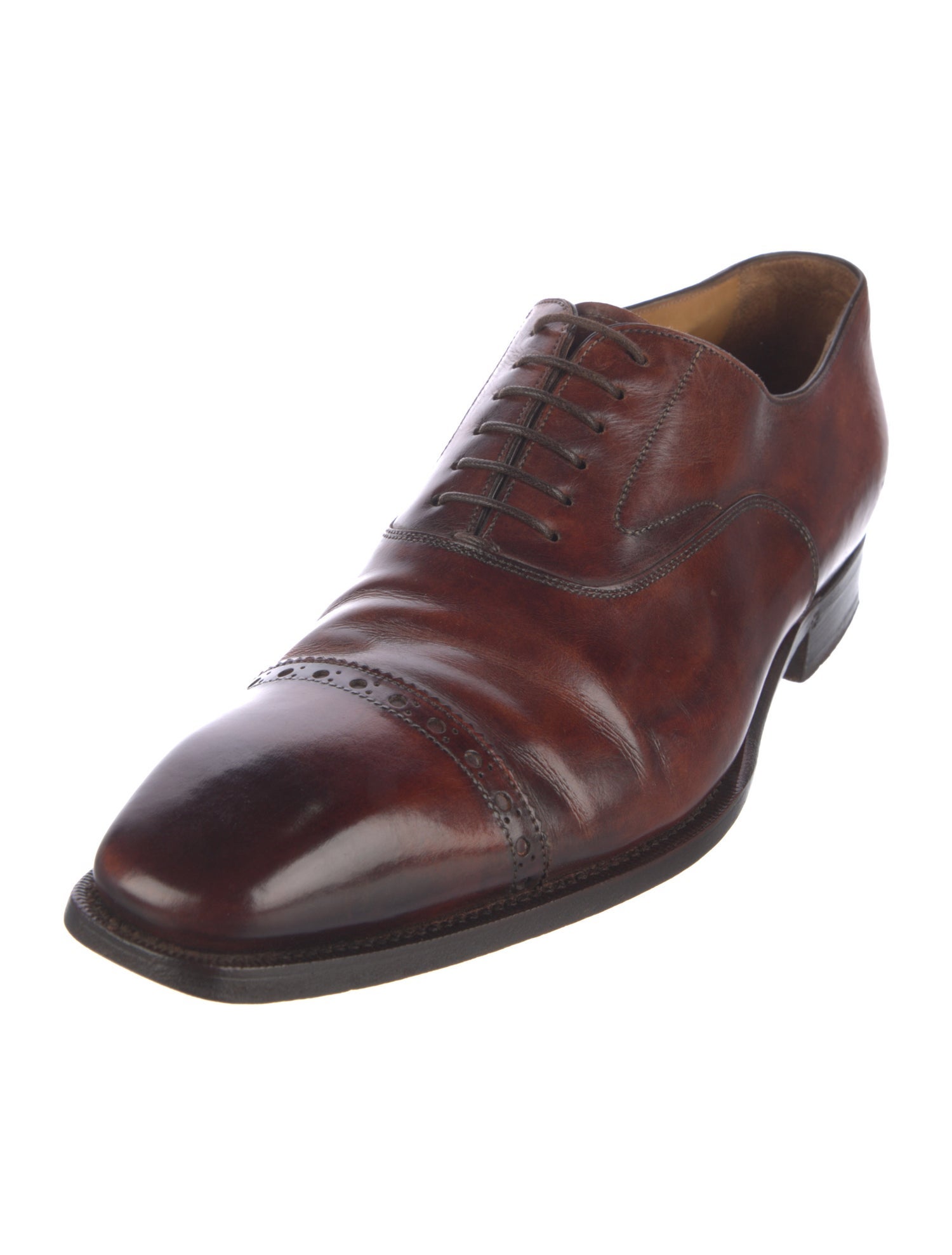 Santoni Leather Brogues