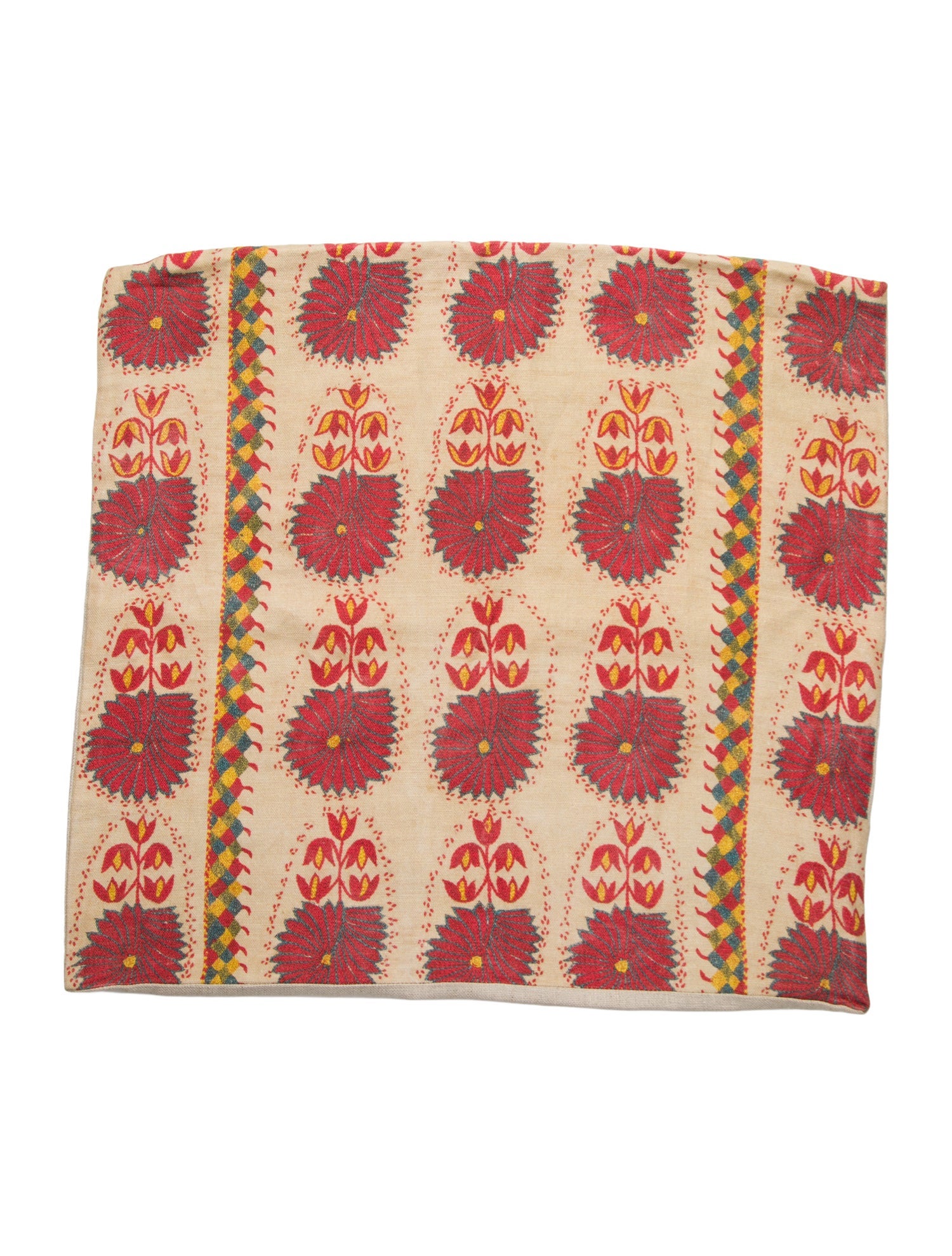 St. Frank Daisy Suzani Pillow Cover