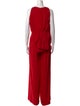 Saiid Kobeisy Silk Crew Neck Jumpsuit