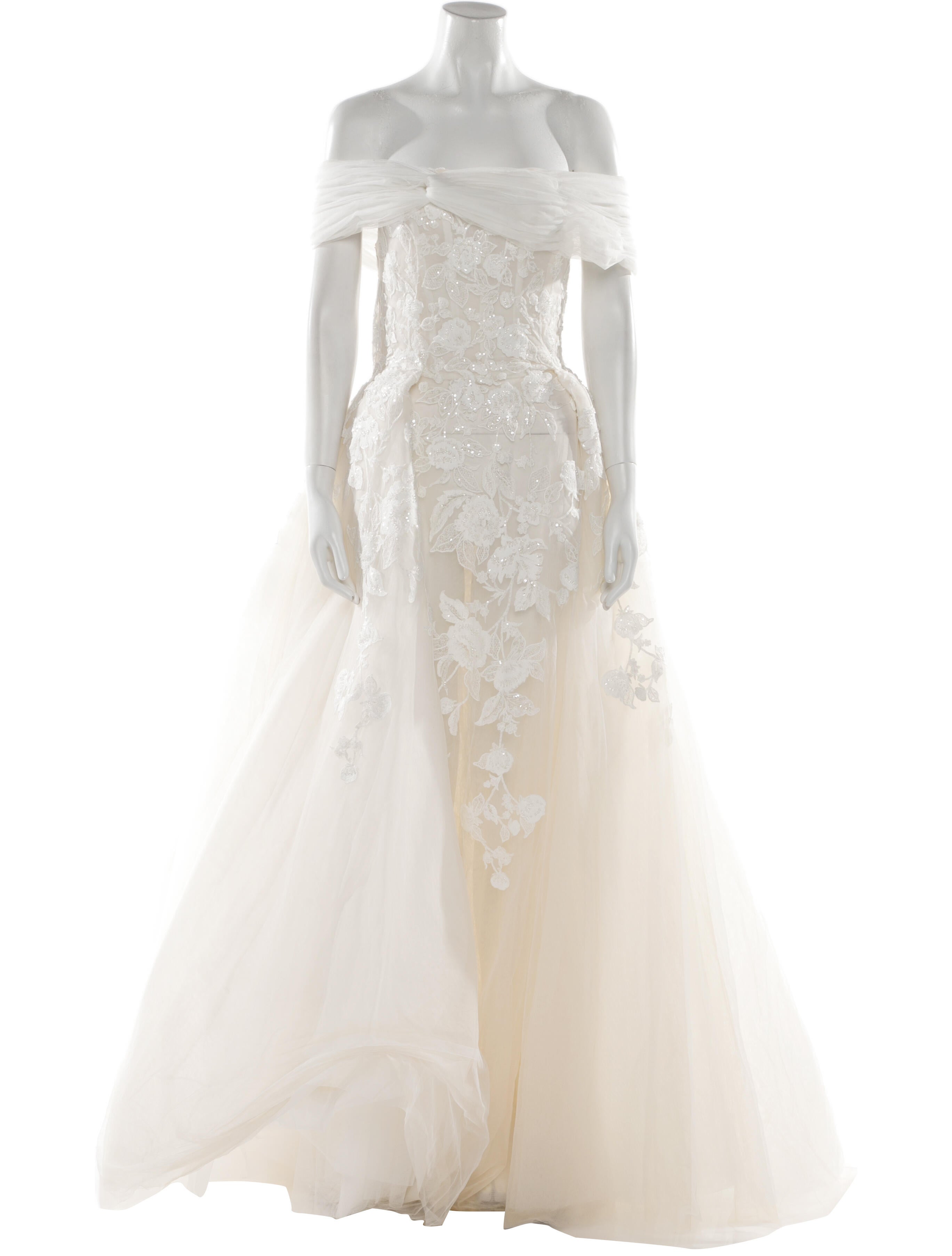 Saiid Kobeisy Off-The-Shoulder Long Dress w/ Tags