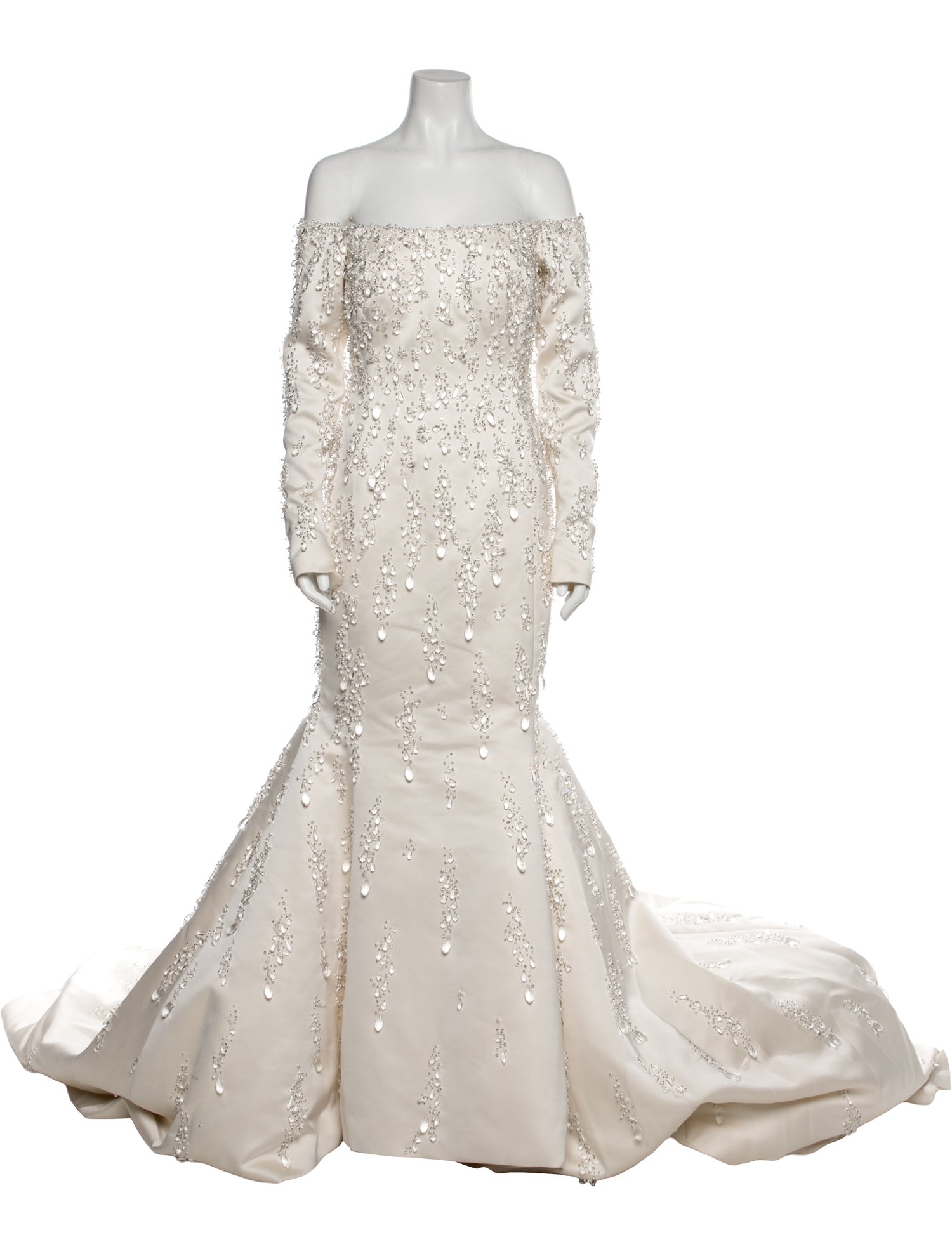 Saiid Kobeisy Off-The-Shoulder Long Dress w/ Tags