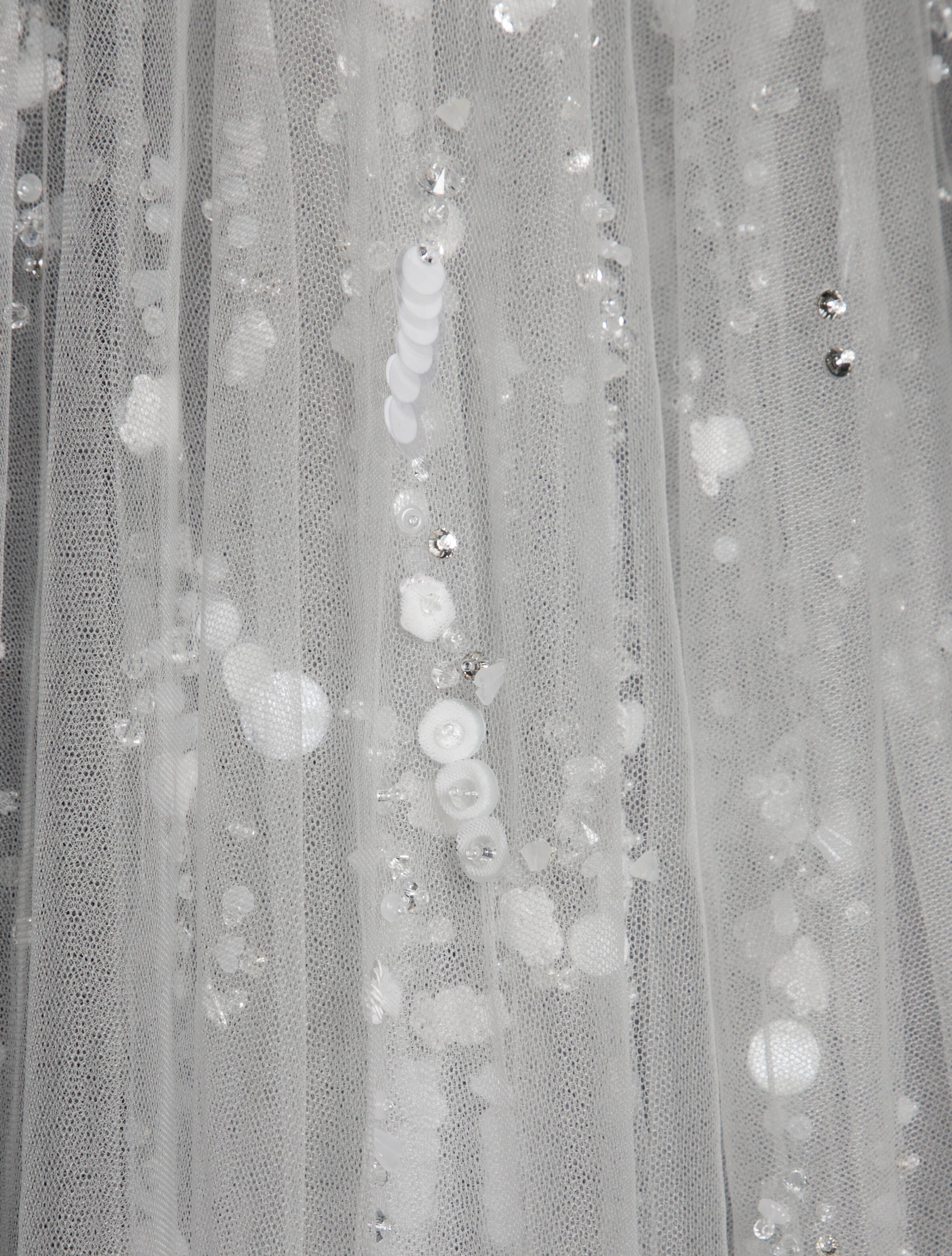 Saiid Kobeisy Long Beaded Veil w/ Tags