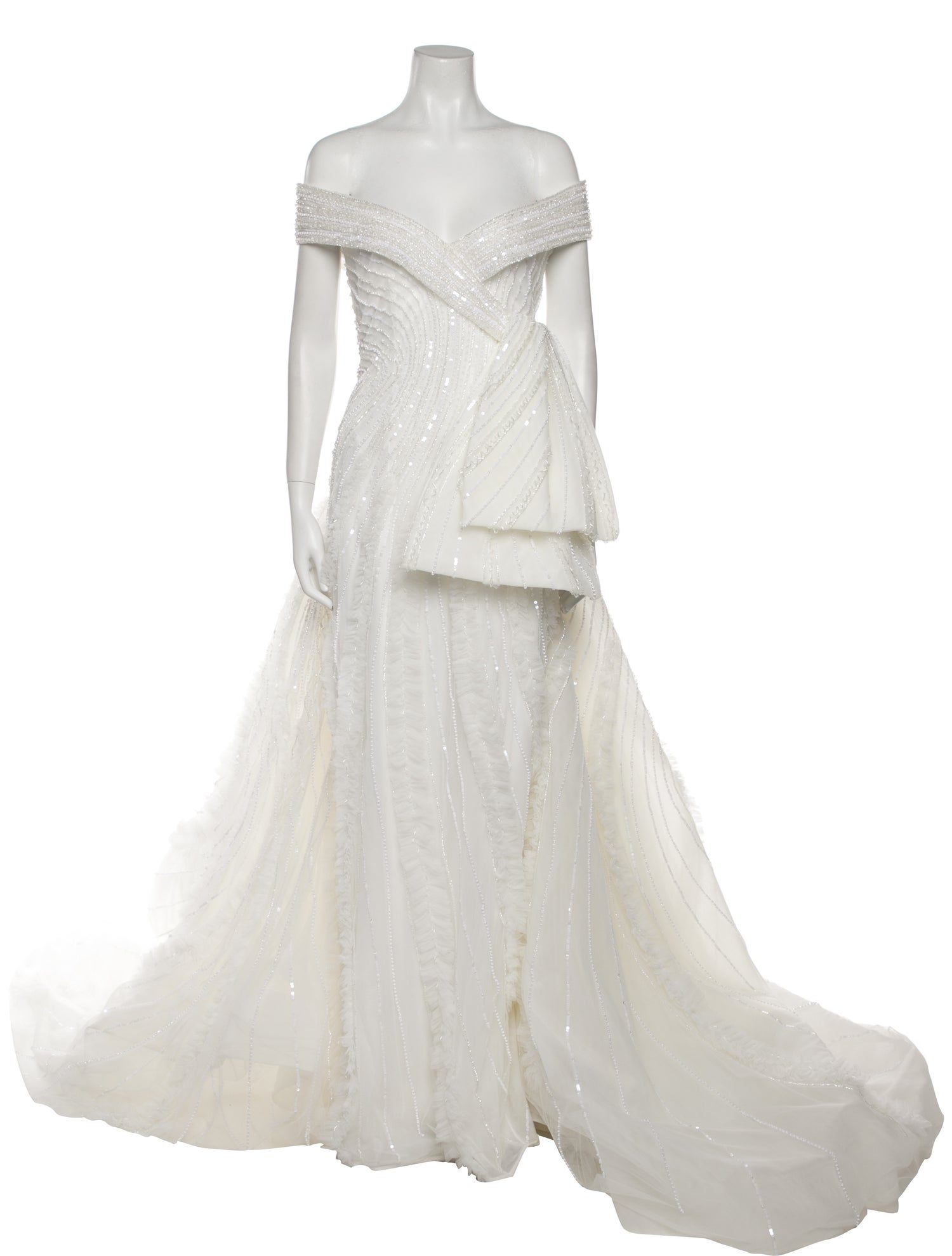 Saiid Kobeisy Off-The-Shoulder Long Dress