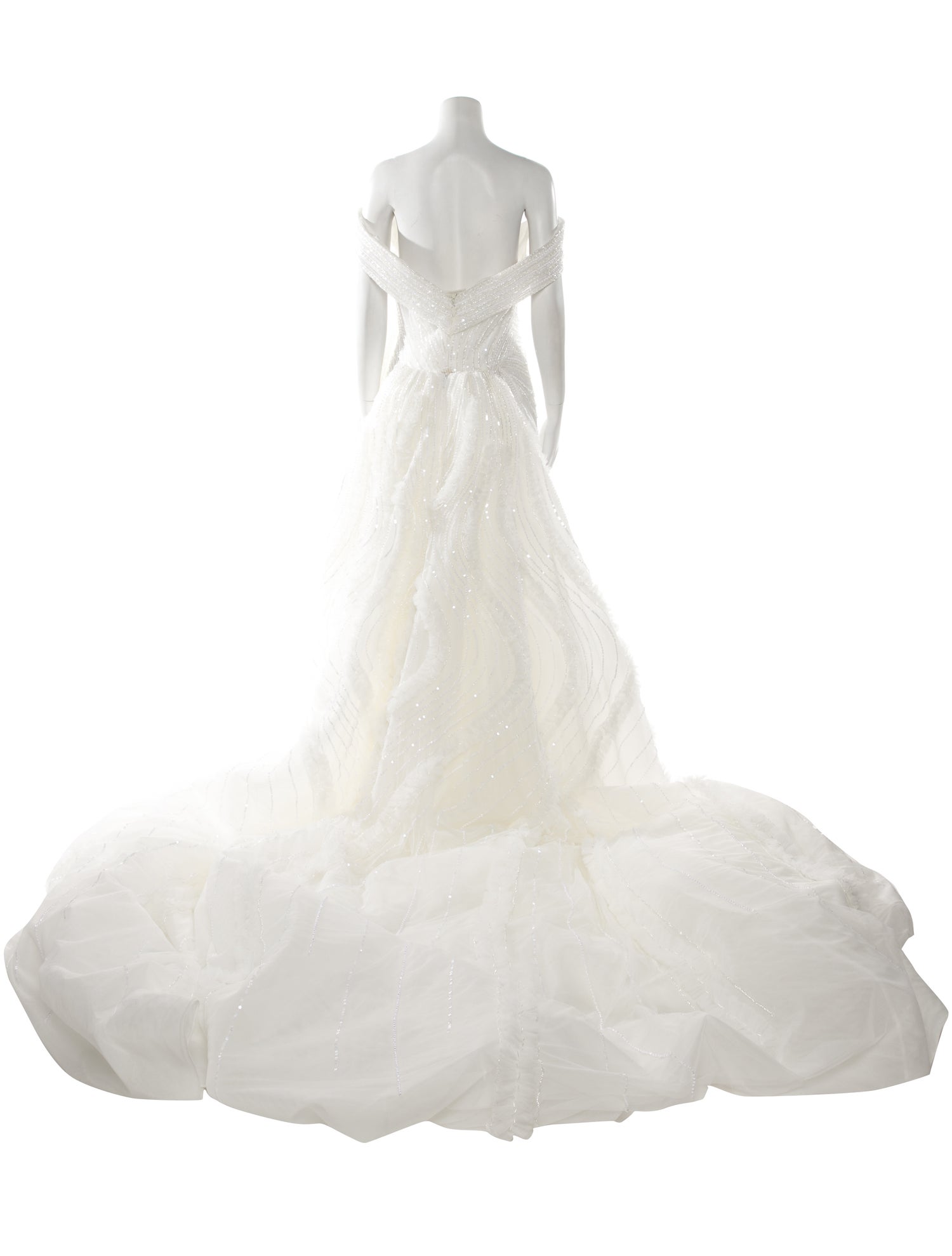 Saiid Kobeisy Off-The-Shoulder Long Dress