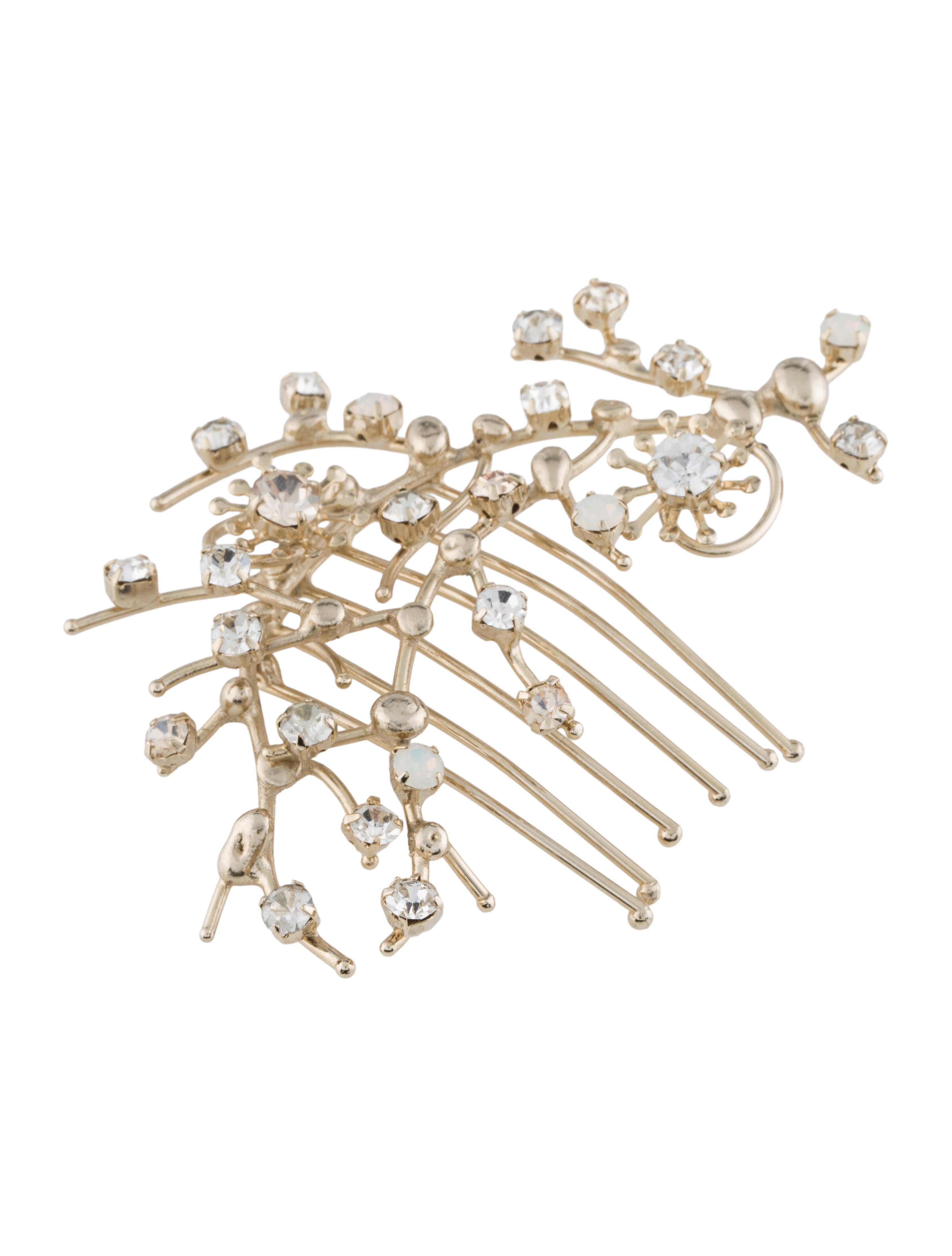 Saiid Kobeisy headpiece with crystals