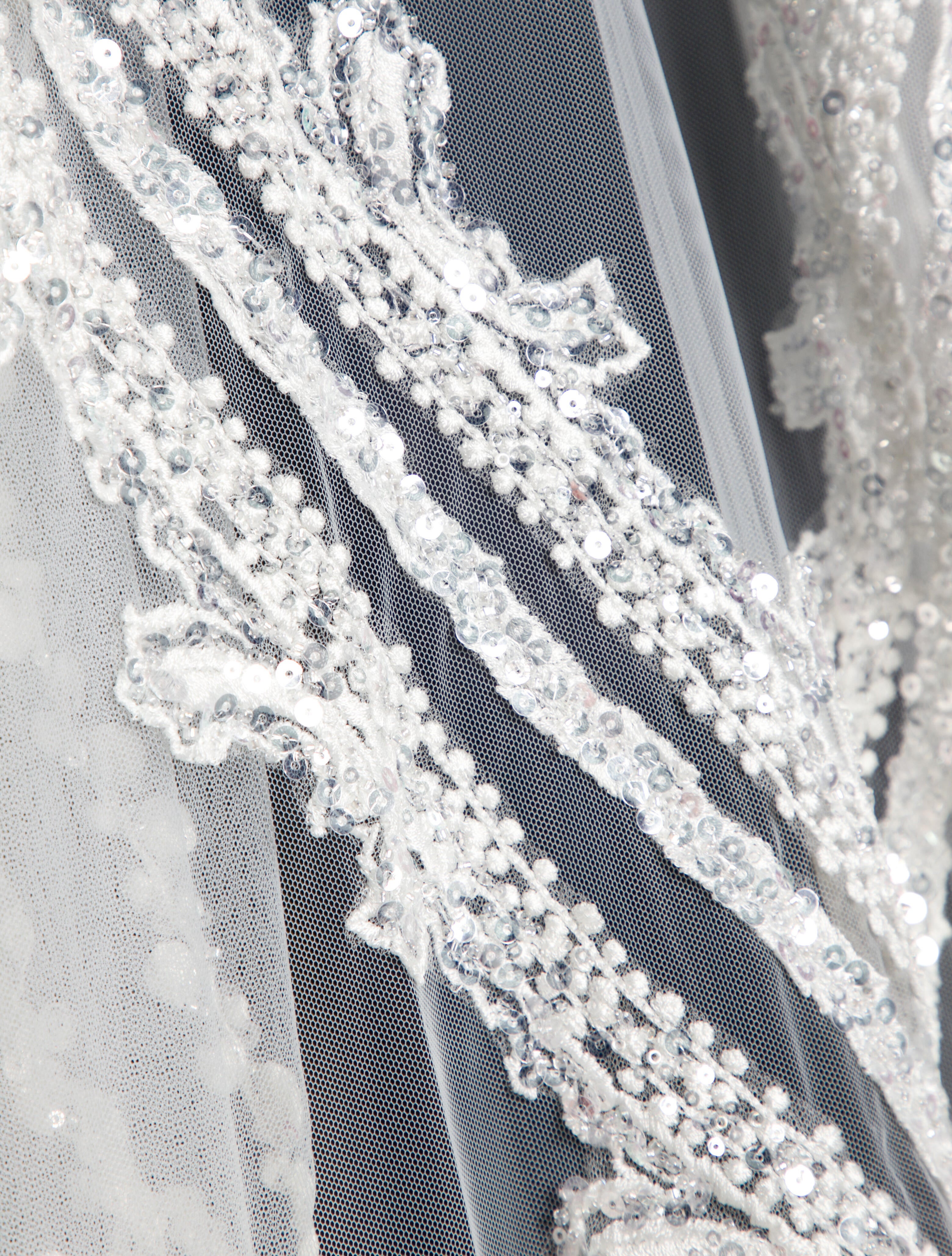 Saiid Kobeisy Embroidered Veil