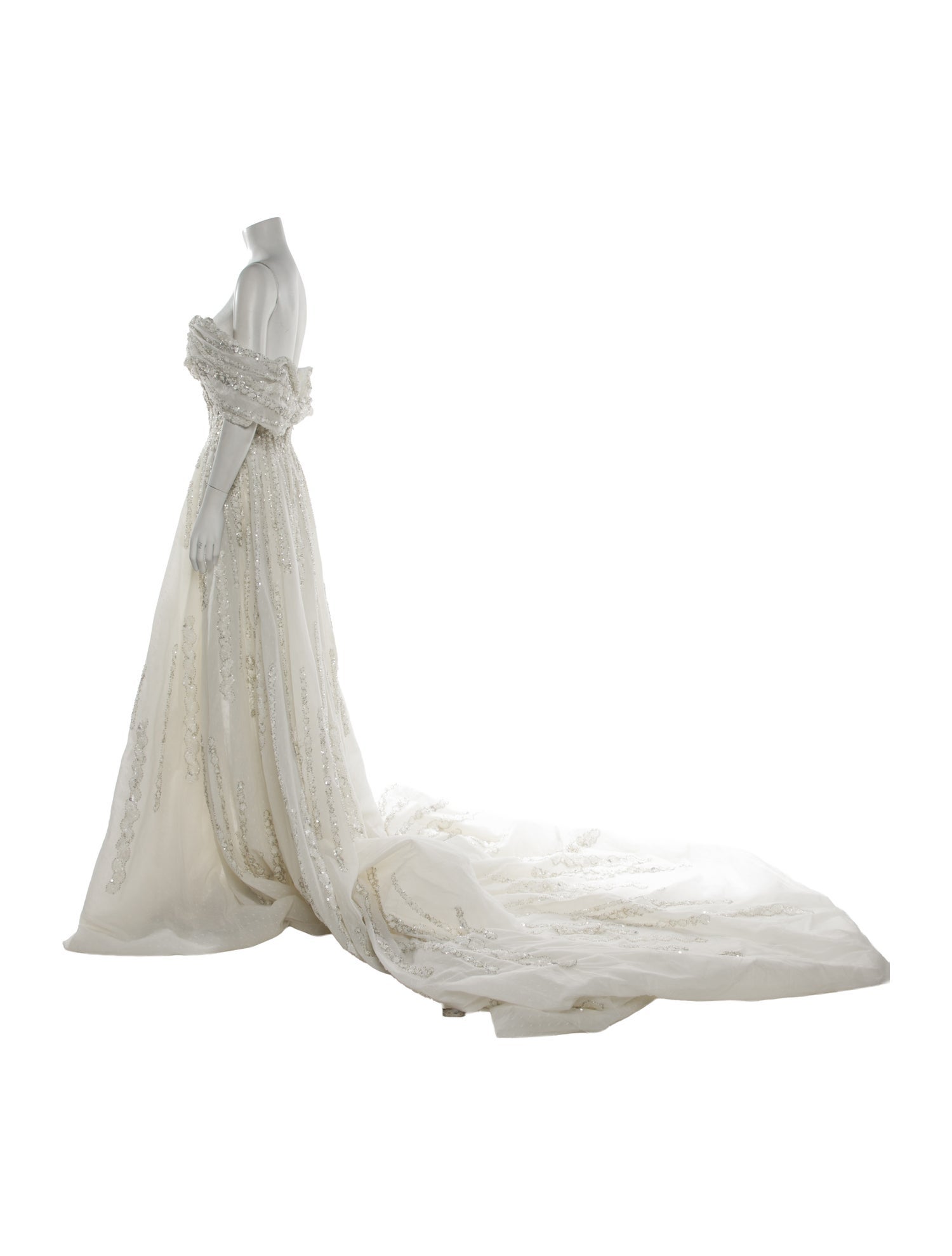 Saiid Kobeisy Off-The-Shoulder Long Dress