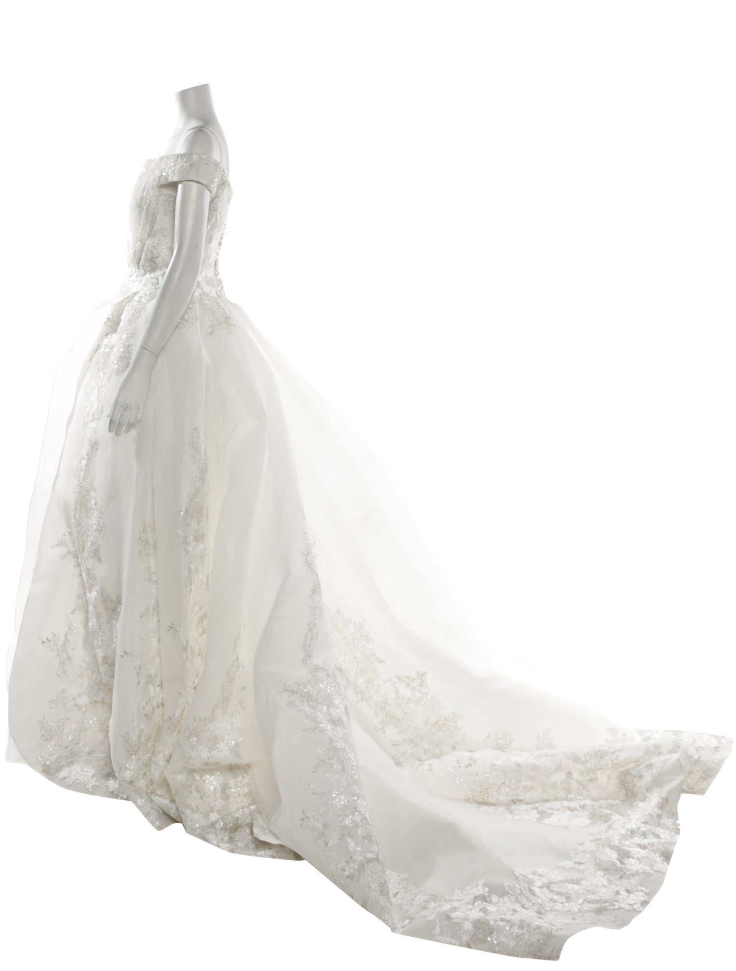 Saiid Kobeisy Off-The-Shoulder Long Dress w/ Tags