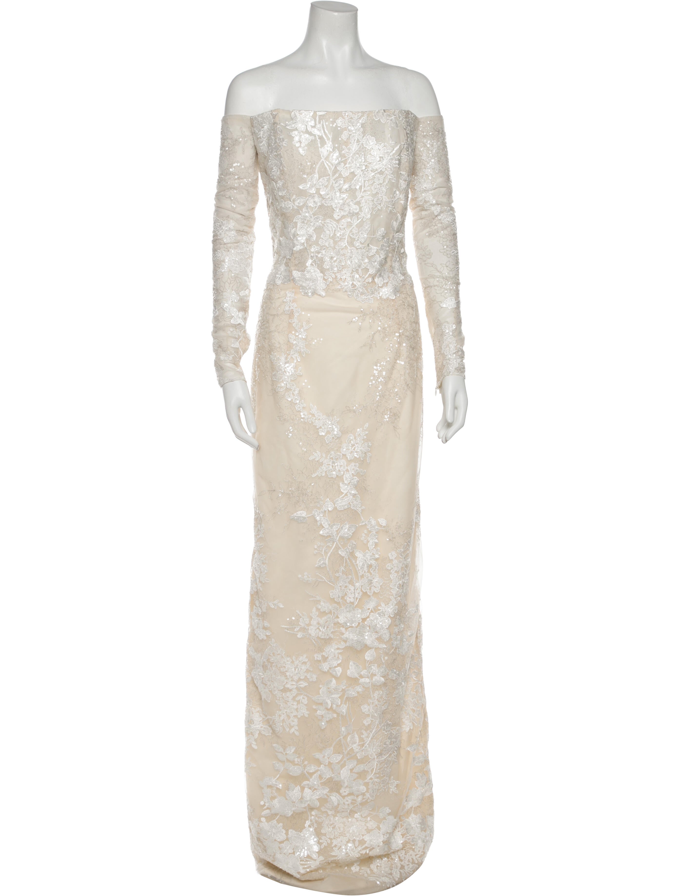 Saiid Kobeisy Strapless Long Dress w/ Tags