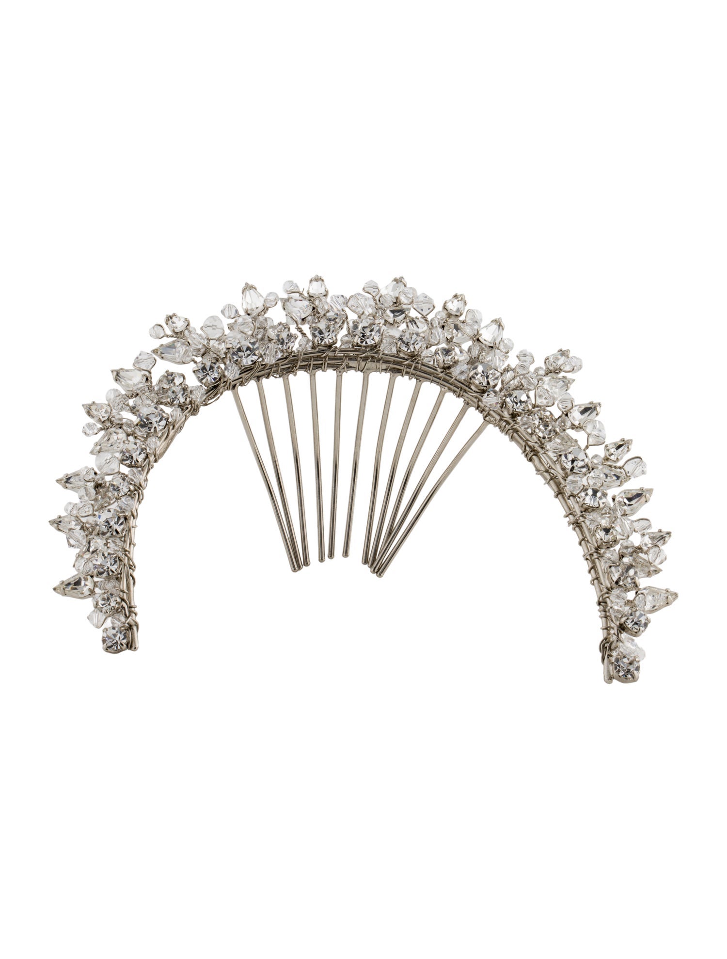 Saiid Kobeisy crystal embellished headpiece