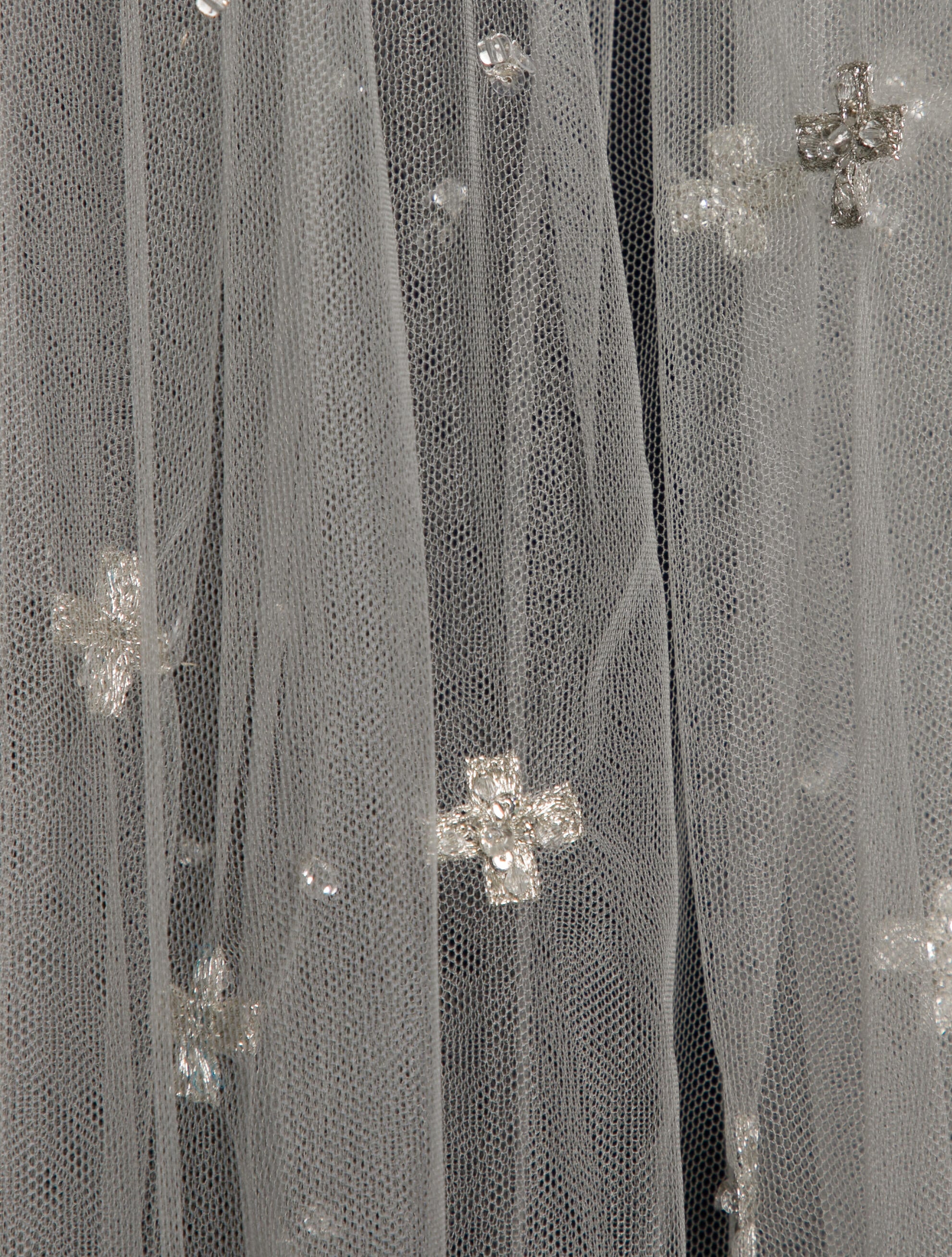 Saiid Kobeisy Tulle Beaded Veil