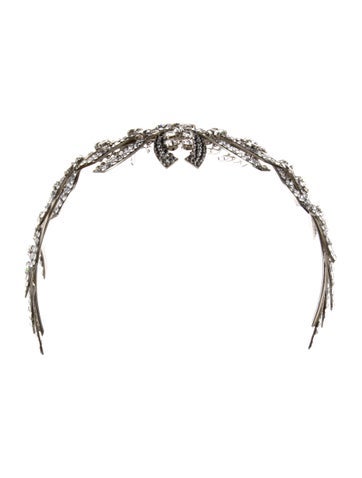 Saiid Kobeisy Hair Accessories crystal embellished headpiece