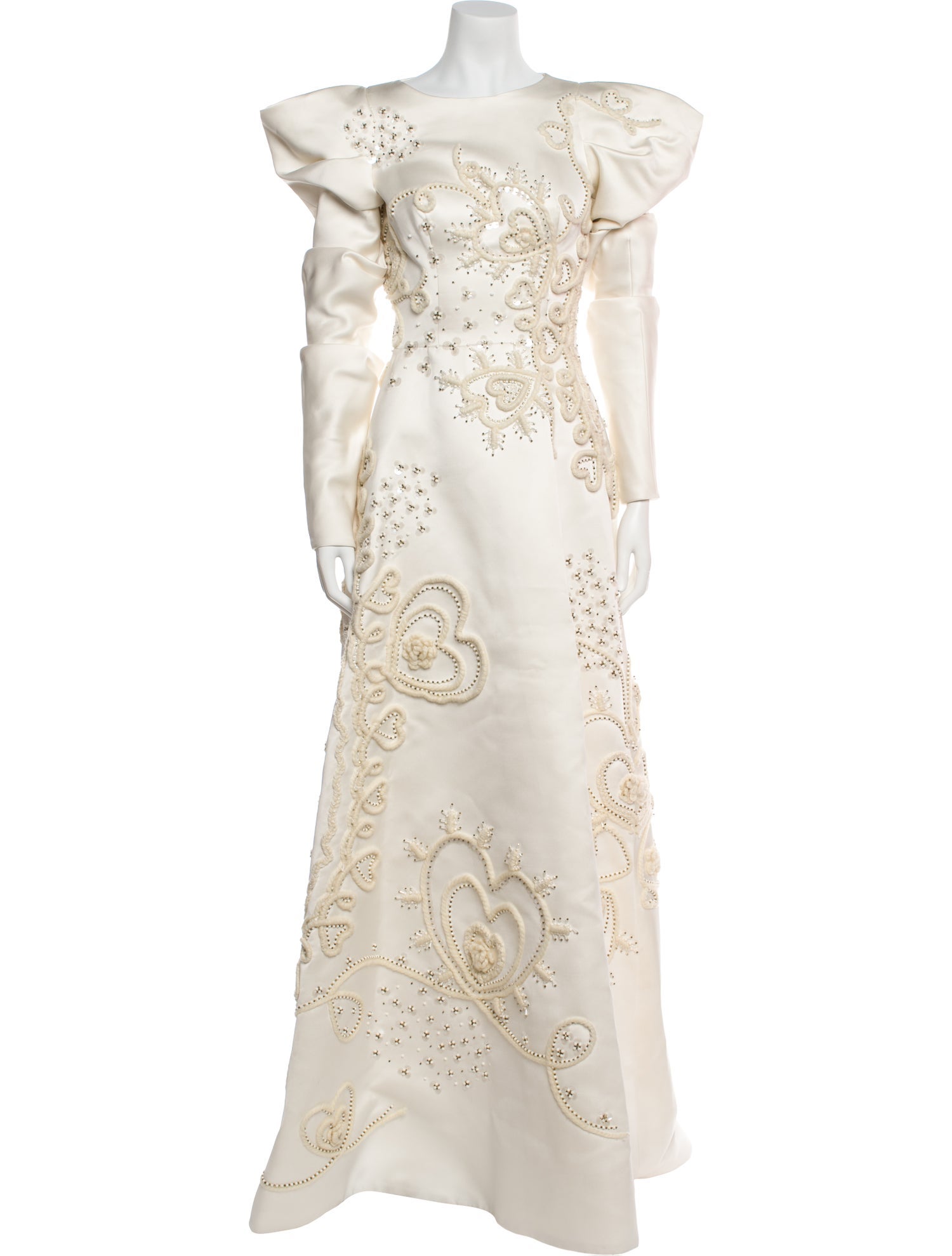 Saiid Kobeisy Crew Neck Long Dress w/ Tags