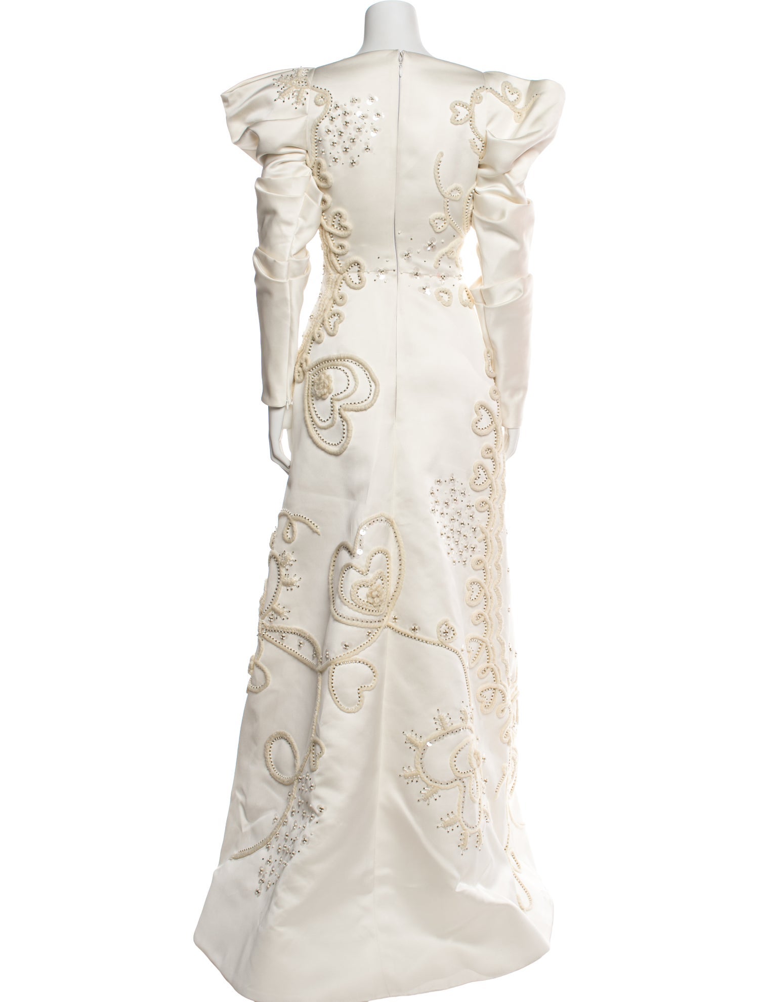 Saiid Kobeisy Crew Neck Long Dress w/ Tags