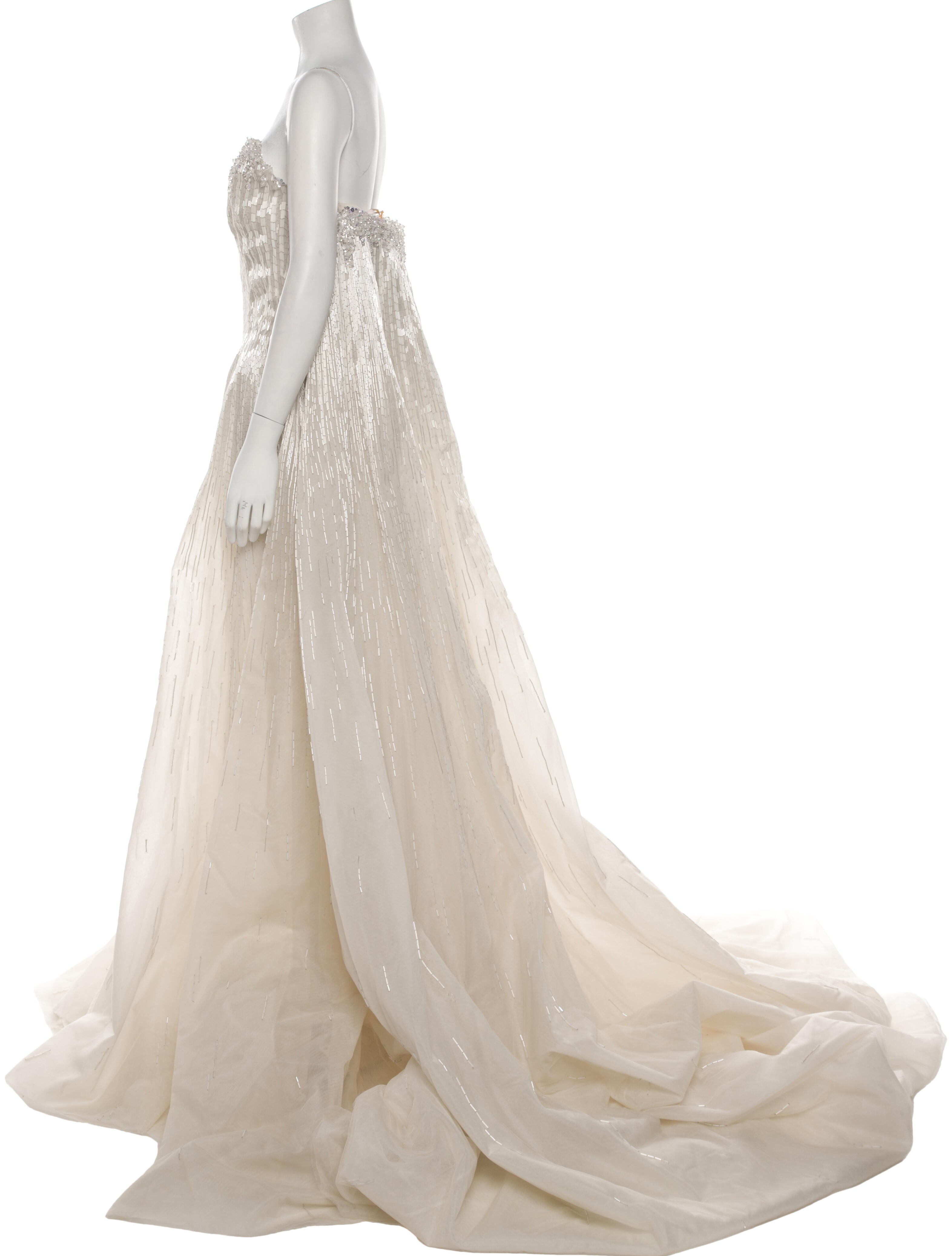 Saiid Kobeisy Strapless Long Dress w/ Tags