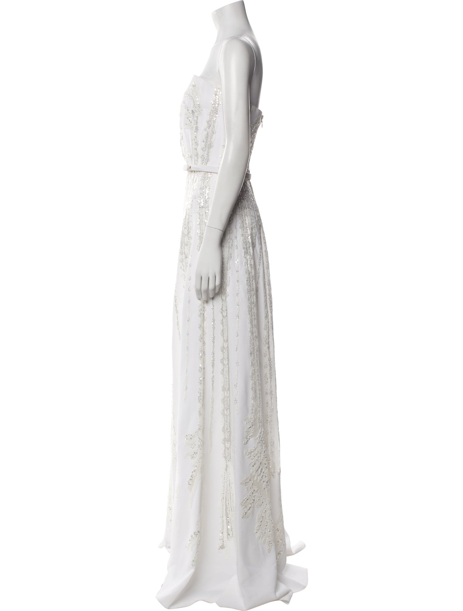 Saiid Kobeisy Strapless Jumpsuit w/ Tags